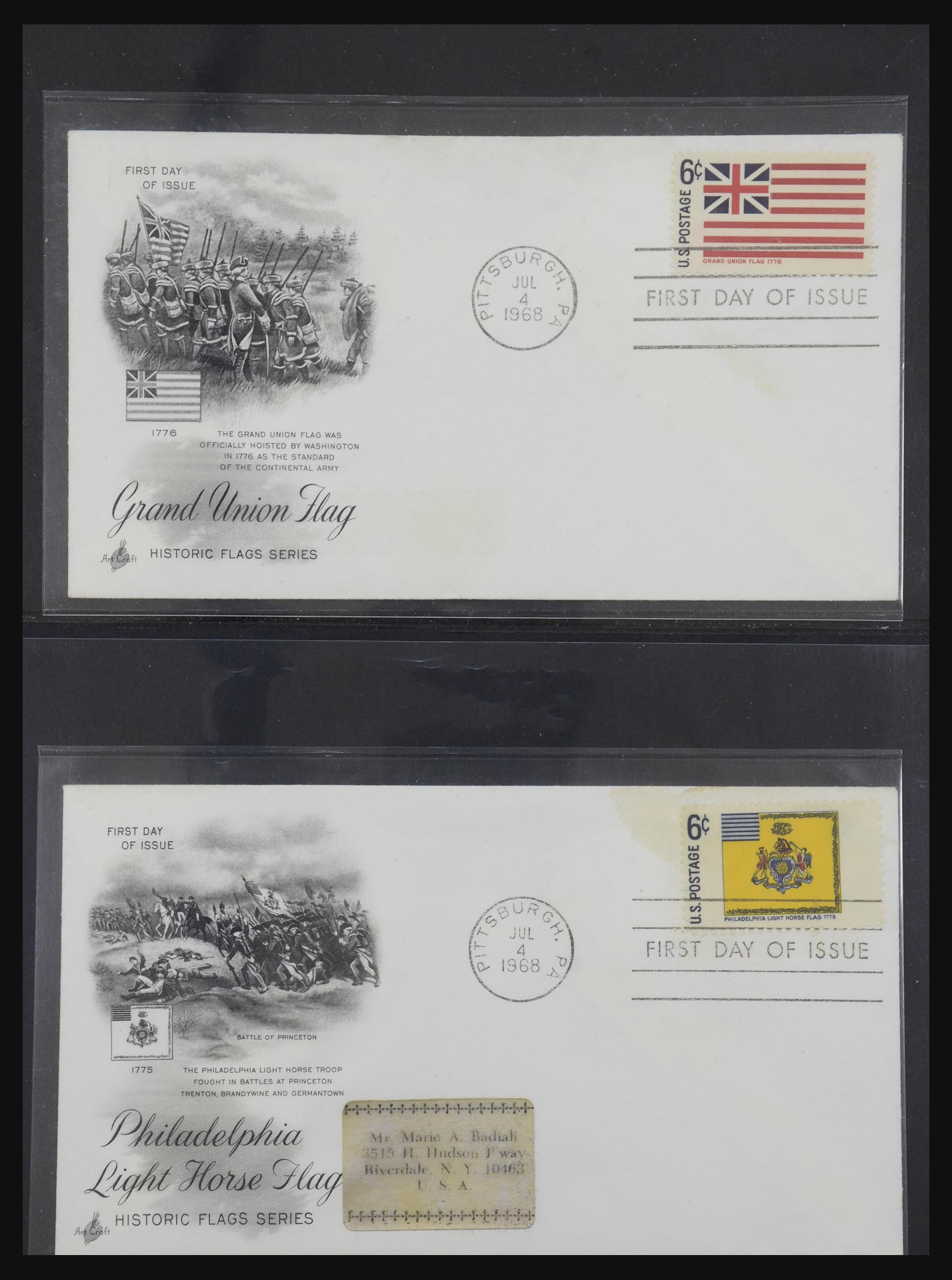 31913 0057 - 31913 USA fdc-collectie 1945-1990.