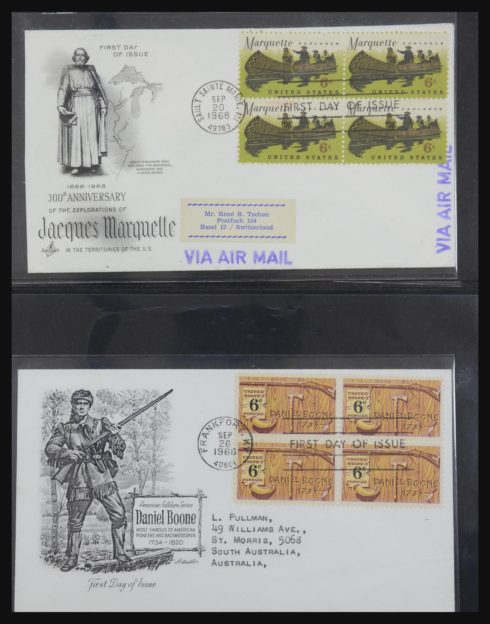 31913 0063 - 31913 USA first day cover collection 1945-1990.