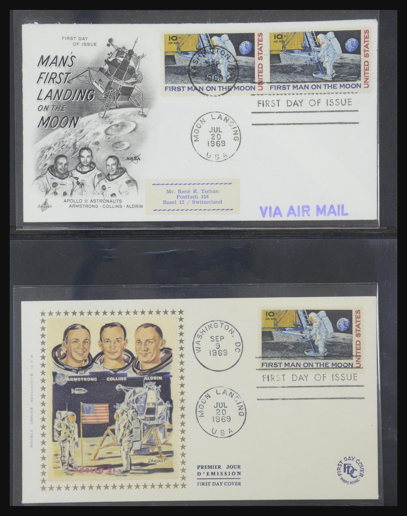 31913 0087 - 31913 USA first day cover collection 1945-1990.