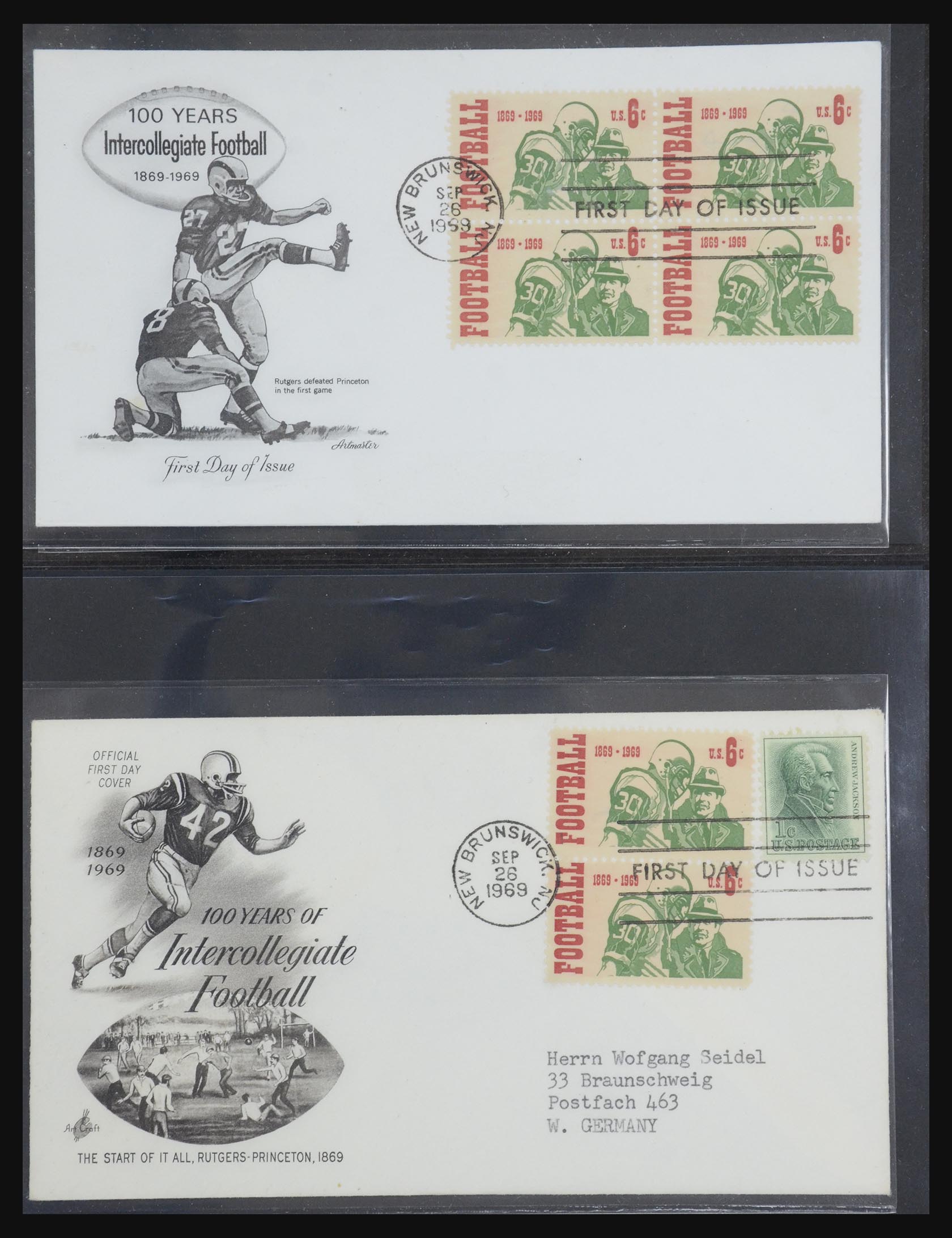 31913 0091 - 31913 USA fdc-collectie 1945-1990.