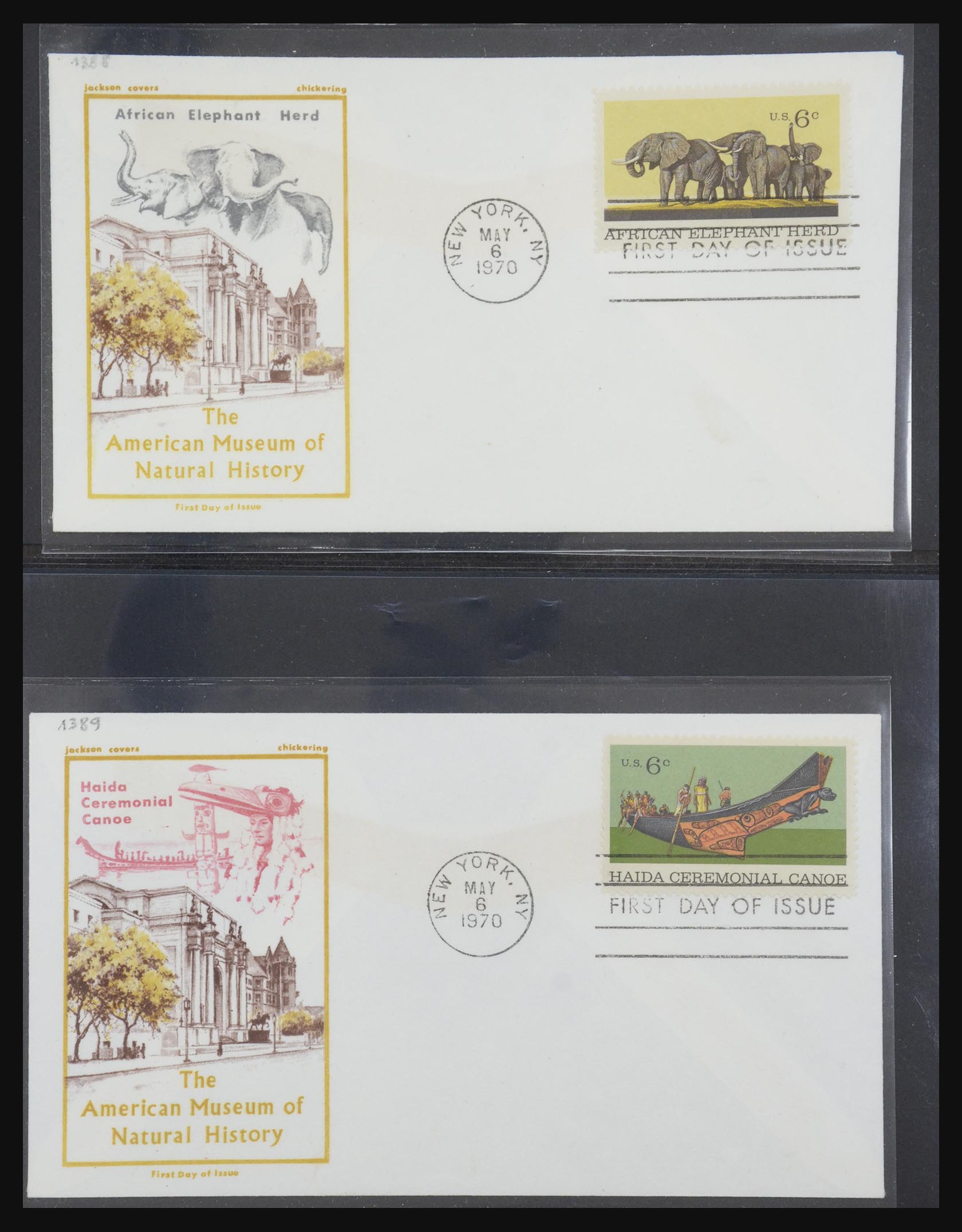 31913 0097 - 31913 USA first day cover collection 1945-1990.