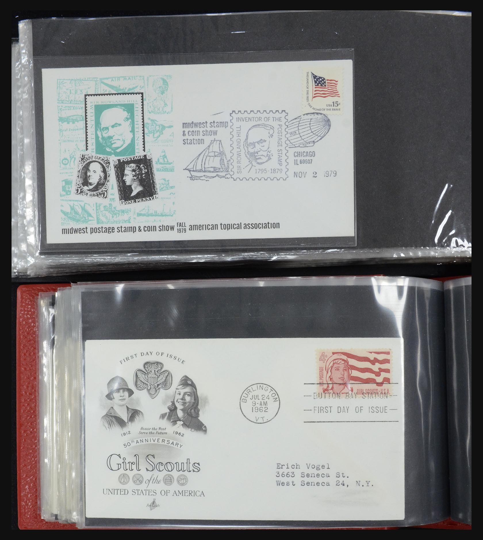 31913 1938 - 31913 USA first day cover collection 1945-1990.