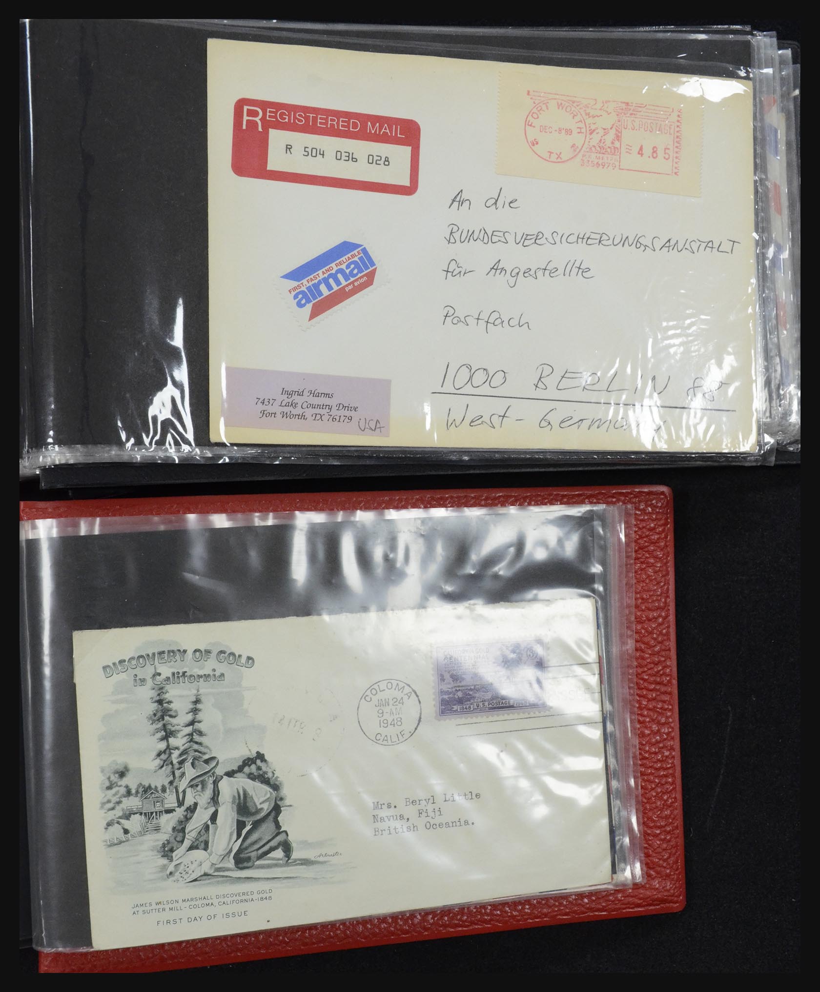 31913 1950 - 31913 USA first day cover collection 1945-1990.