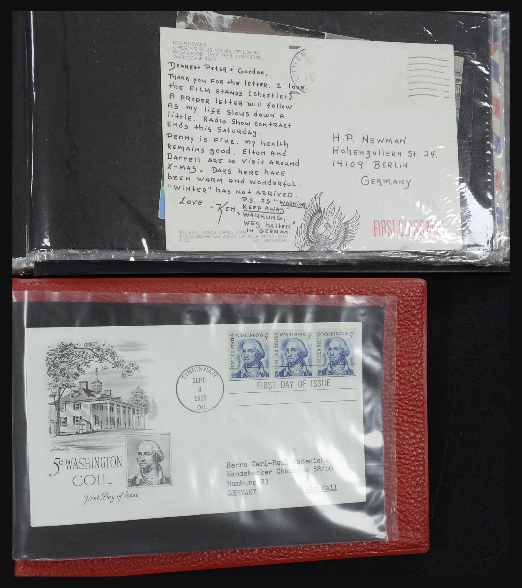 31913 1954 - 31913 USA first day cover collection 1945-1990.