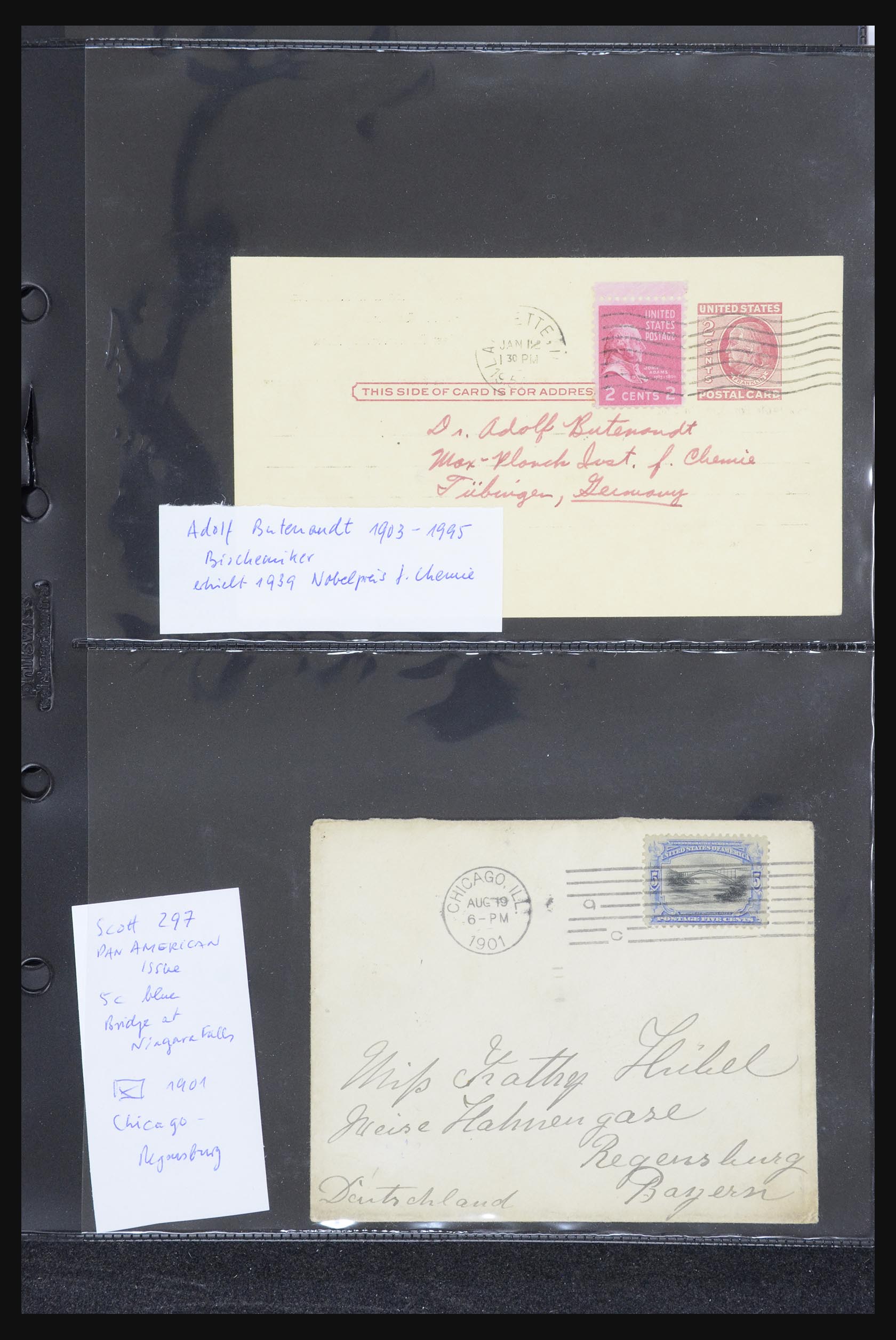 31914 0006 - 31914 USA brieven 1838-1950.