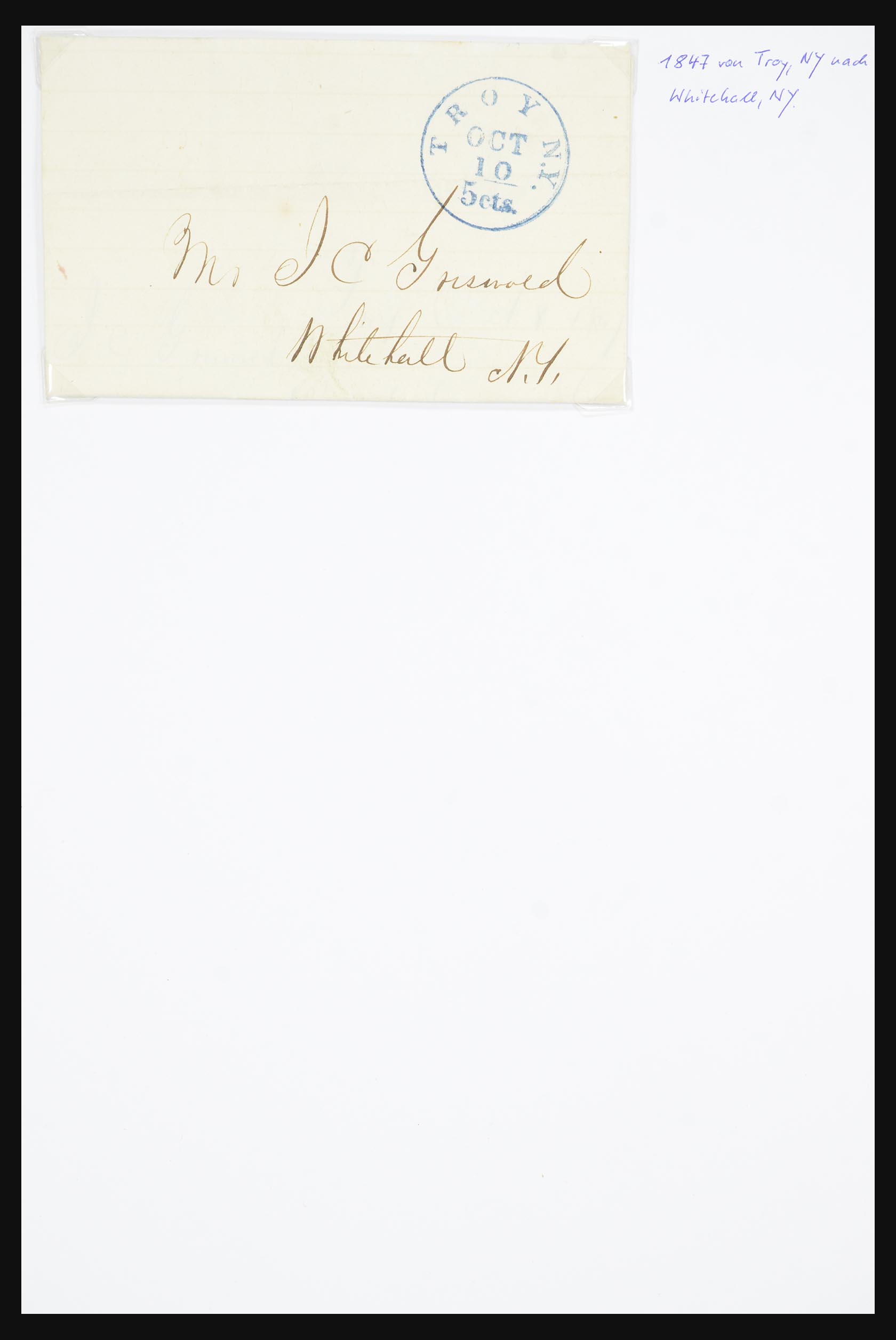 31914 0012 - 31914 USA brieven 1838-1950.