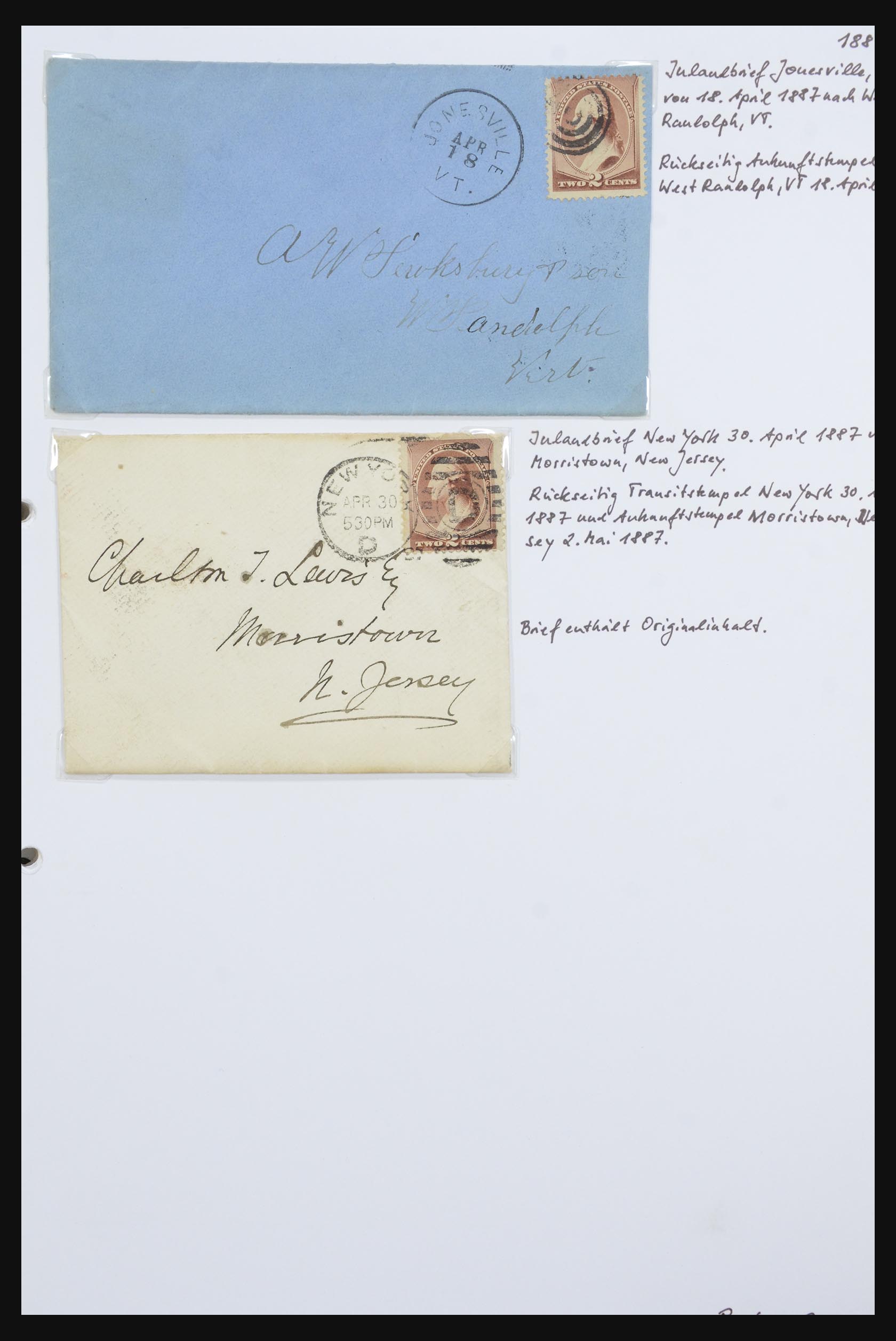 31914 0027 - 31914 USA covers 1838-1950,