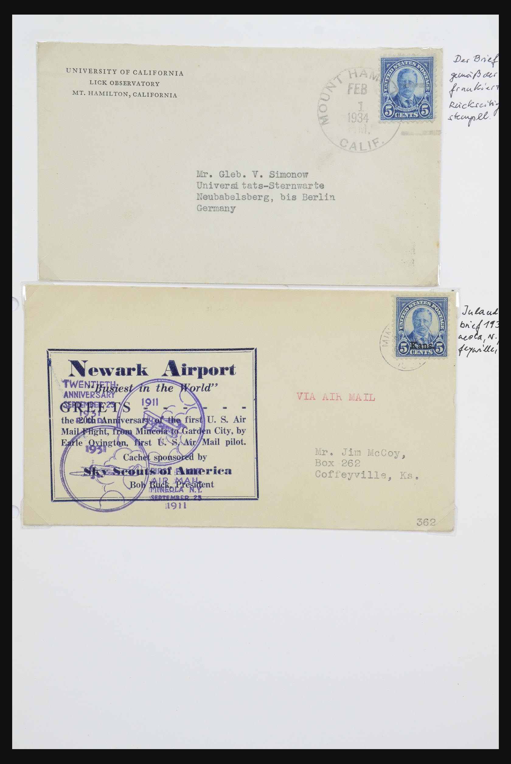 31914 0085 - 31914 USA covers 1838-1950,