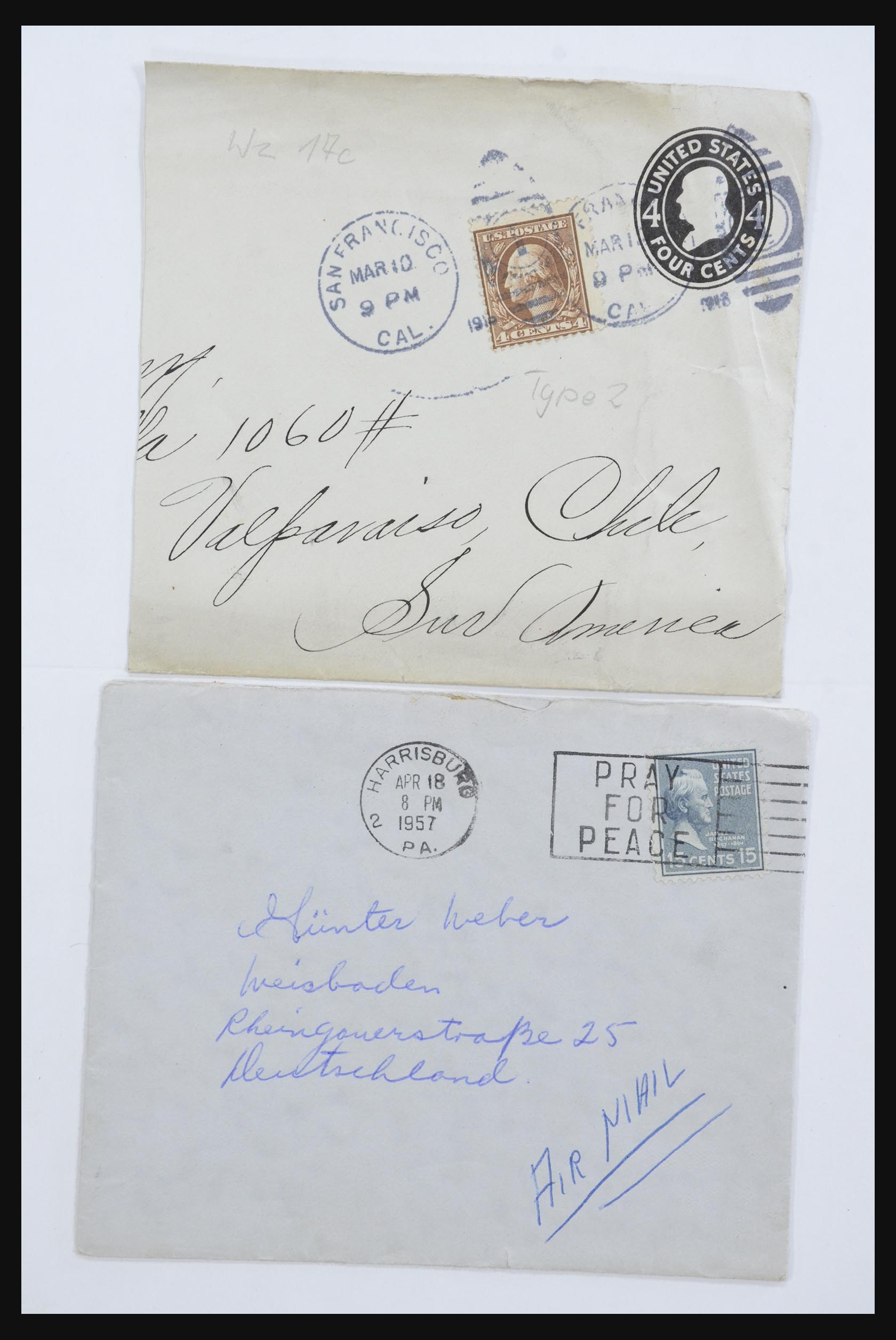 31914 1401 - 31914 USA covers 1838-1950,