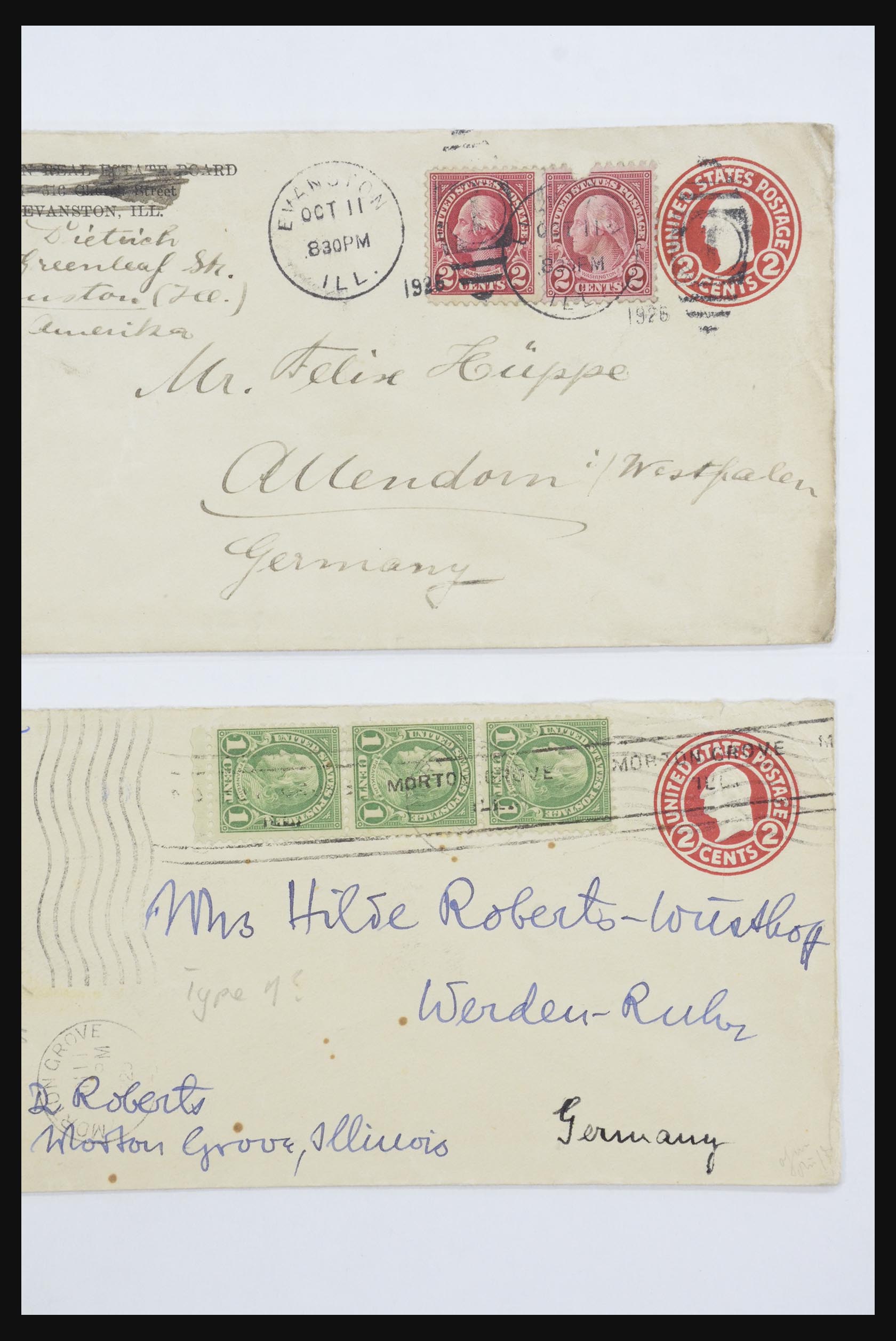 31914 1408 - 31914 USA covers 1838-1950,