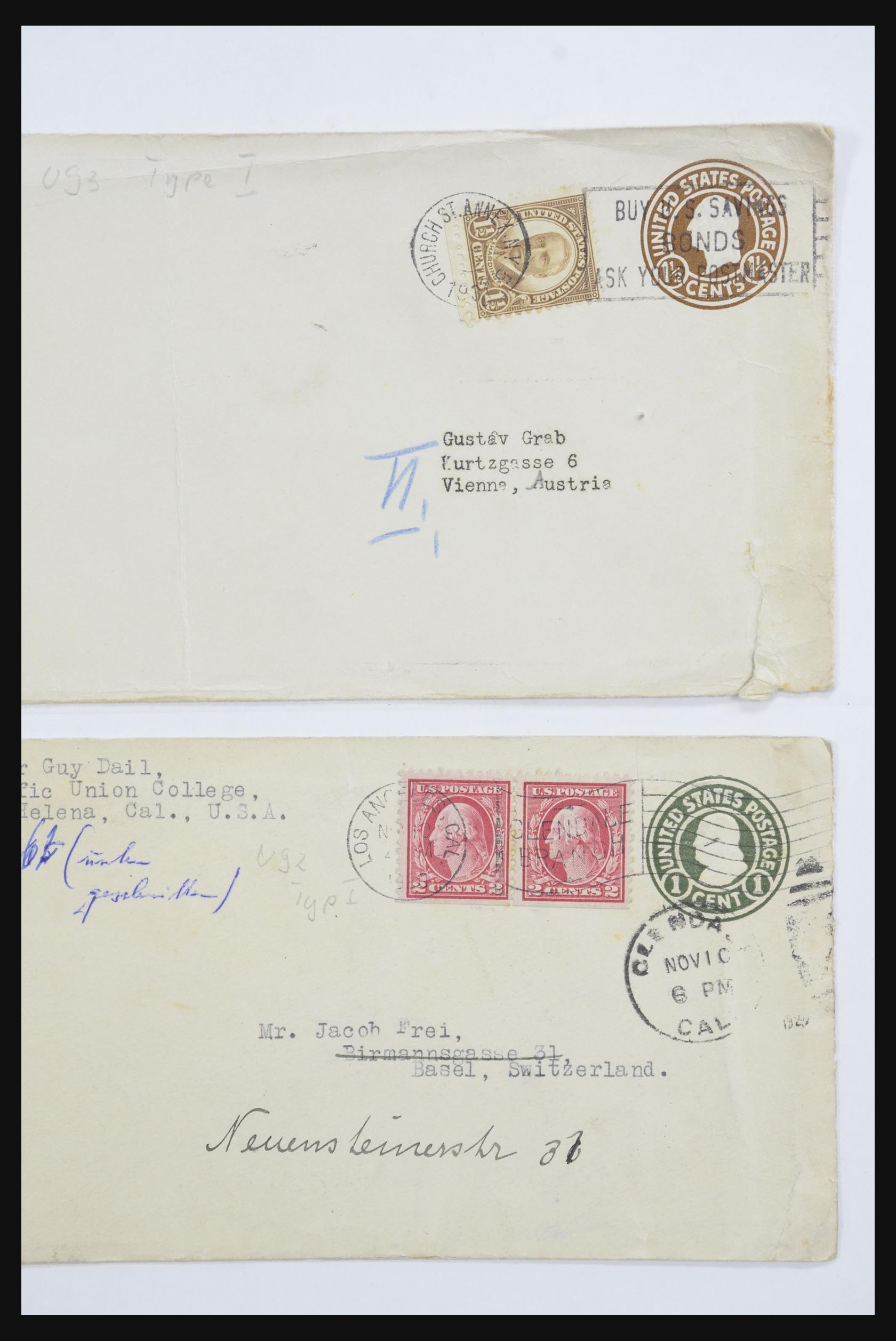 31914 1418 - 31914 USA covers 1838-1950,