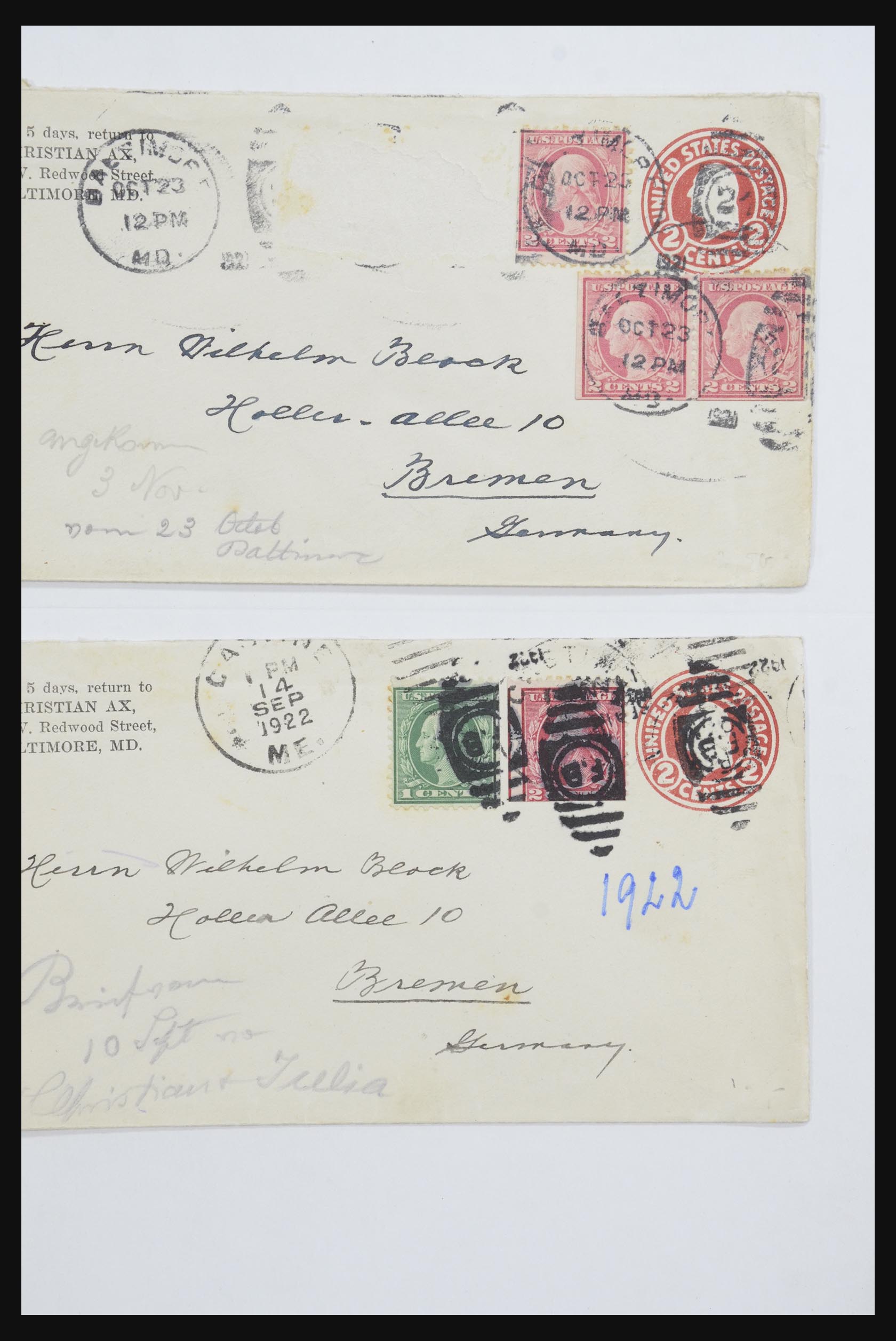 31914 1429 - 31914 USA covers 1838-1950,