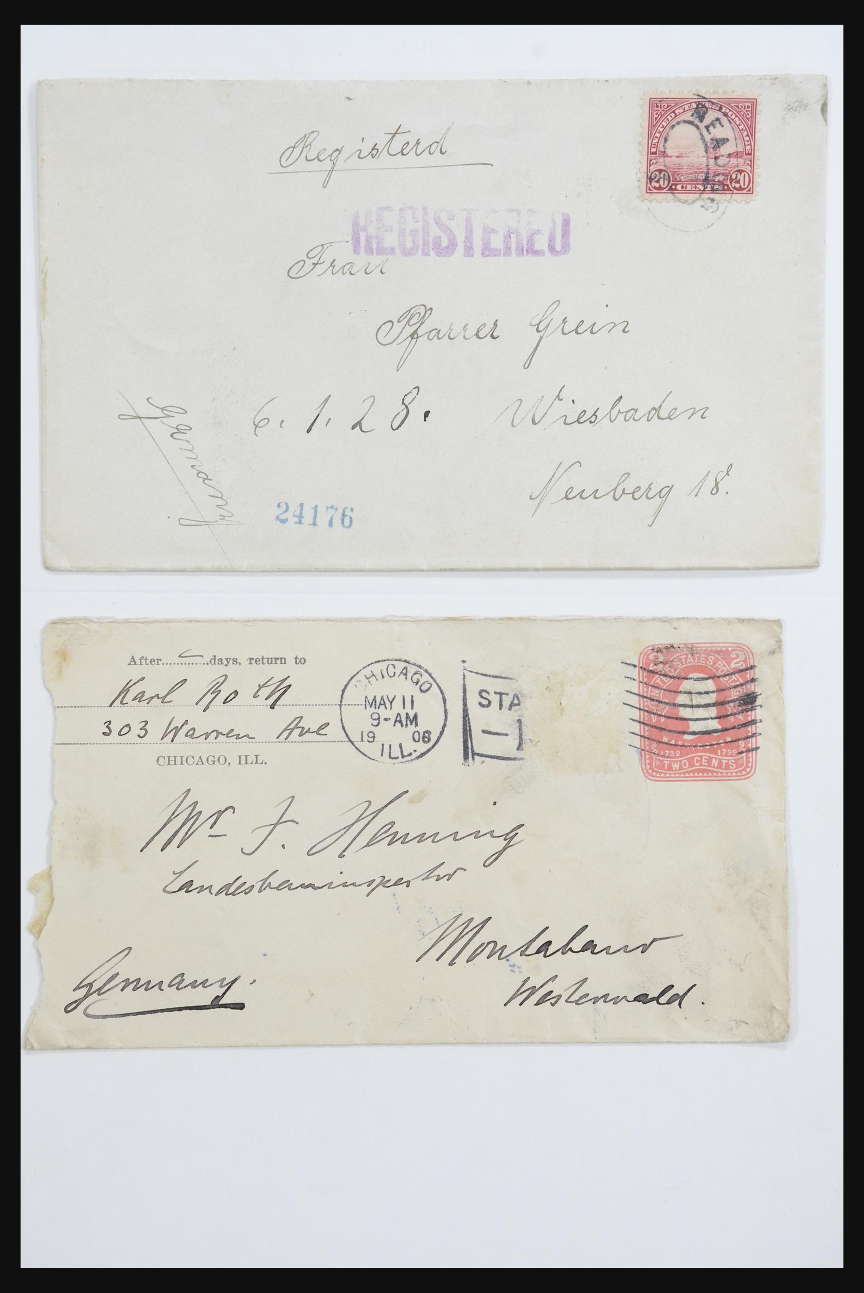 31914 1441 - 31914 USA covers 1838-1950,