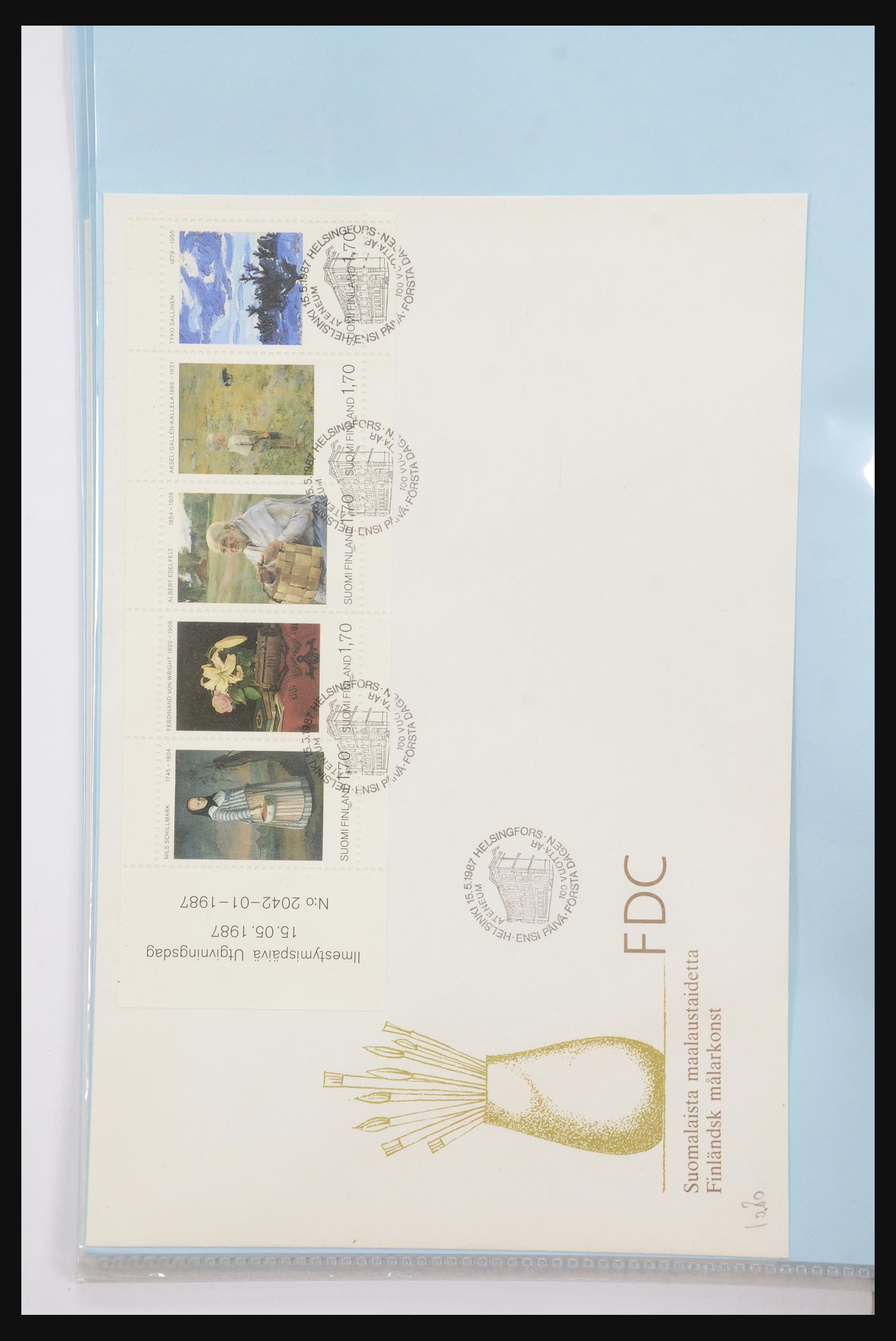 31915 006 - 31915 West Europa blokken en boekjes op FDC.