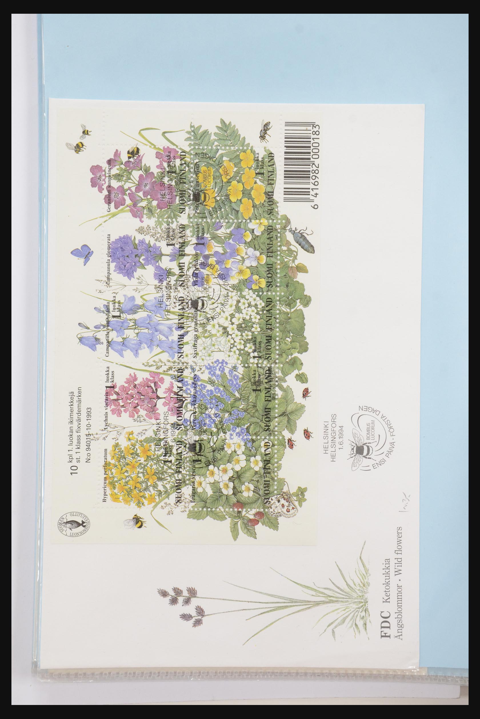 31915 012 - 31915 West Europa blokken en boekjes op FDC.