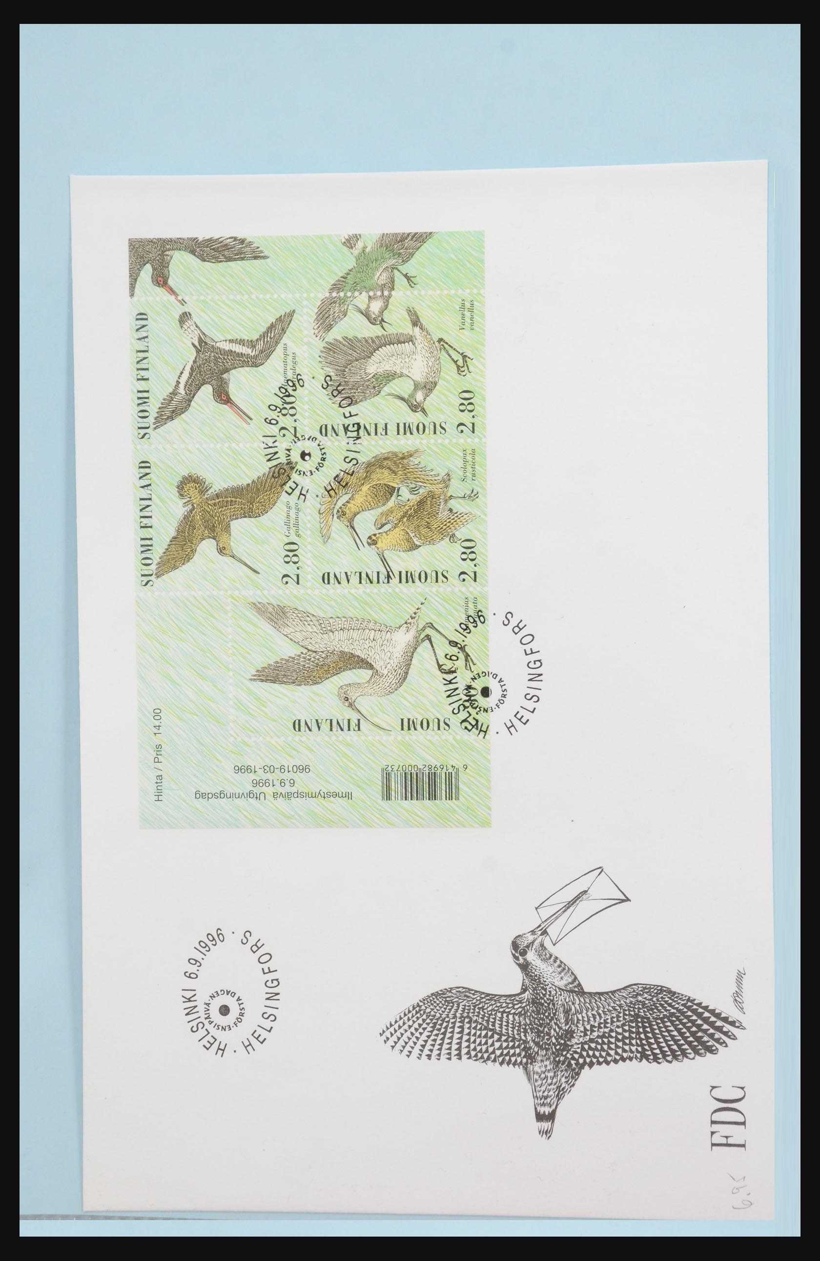 31915 026 - 31915 West Europa blokken en boekjes op FDC.