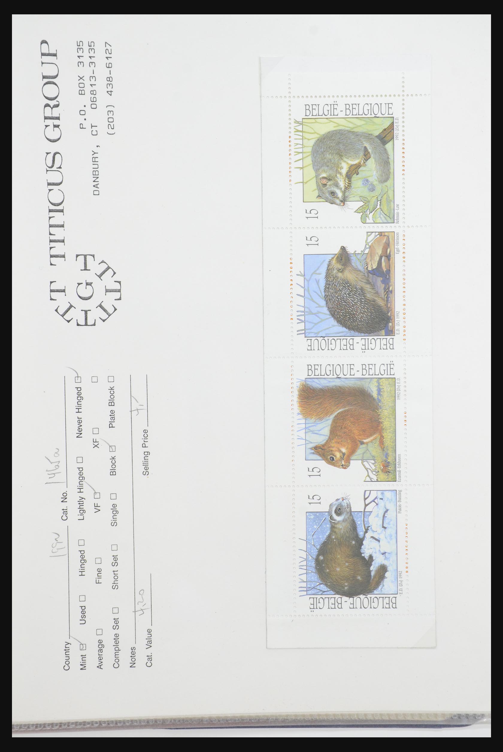 31915 089 - 31915 West Europa blokken en boekjes op FDC.