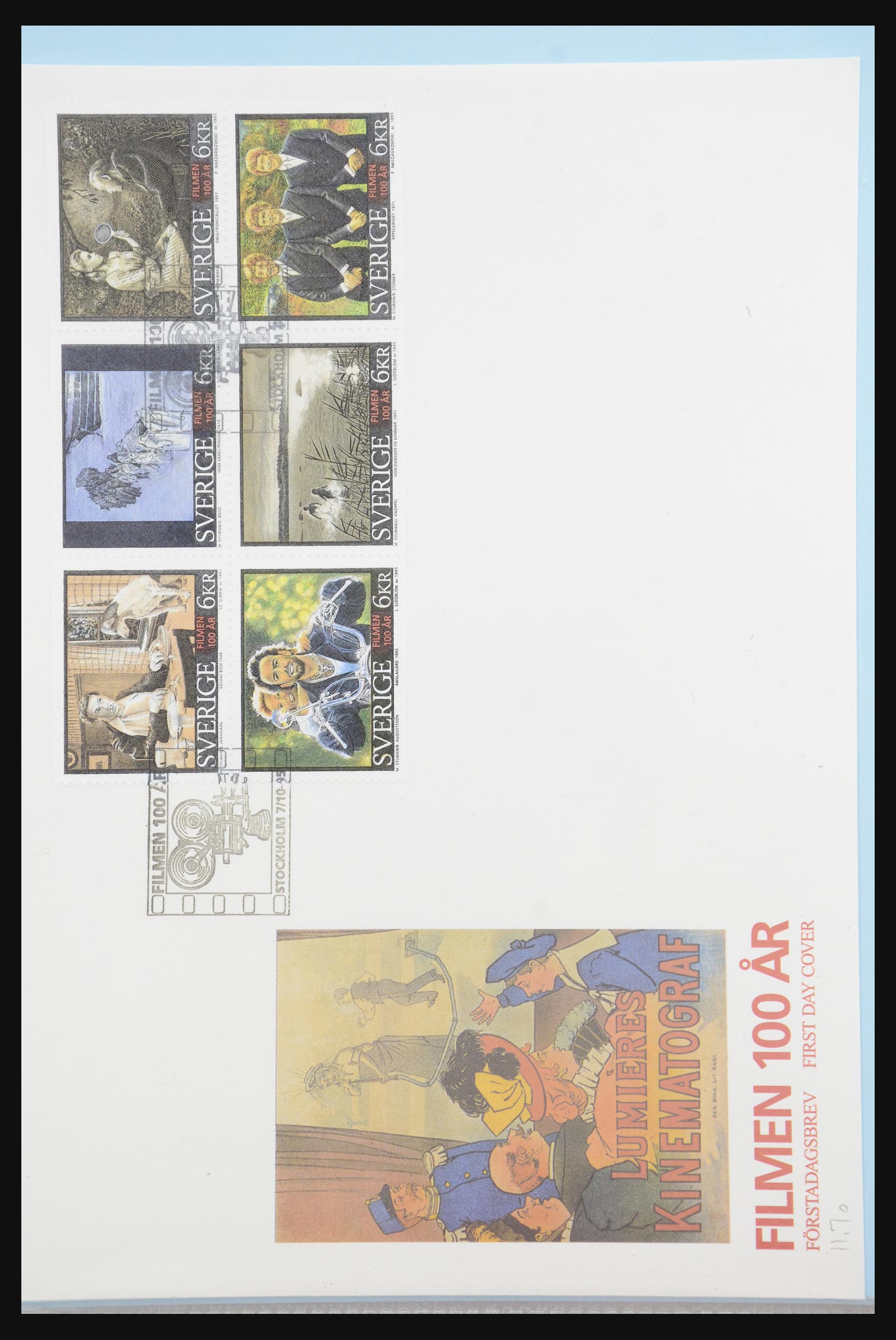31915 116 - 31915 Western Europe souvenir sheets and stamp booklets on FDC.