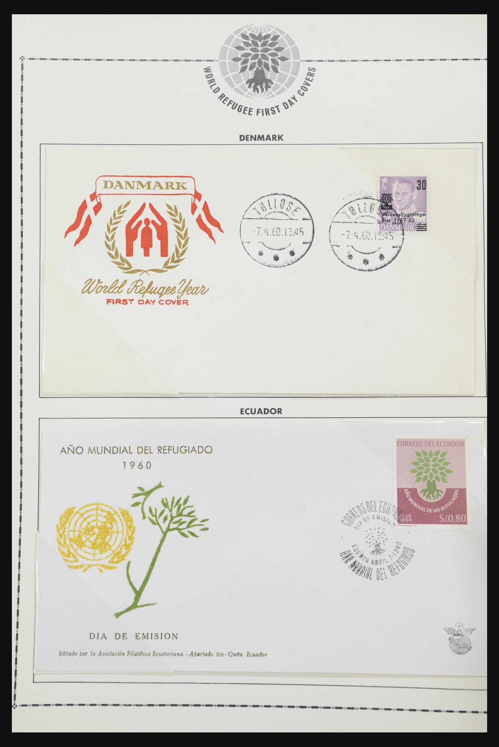 31921 040 - 31921 Diverse motieven op brief 1934-1996.