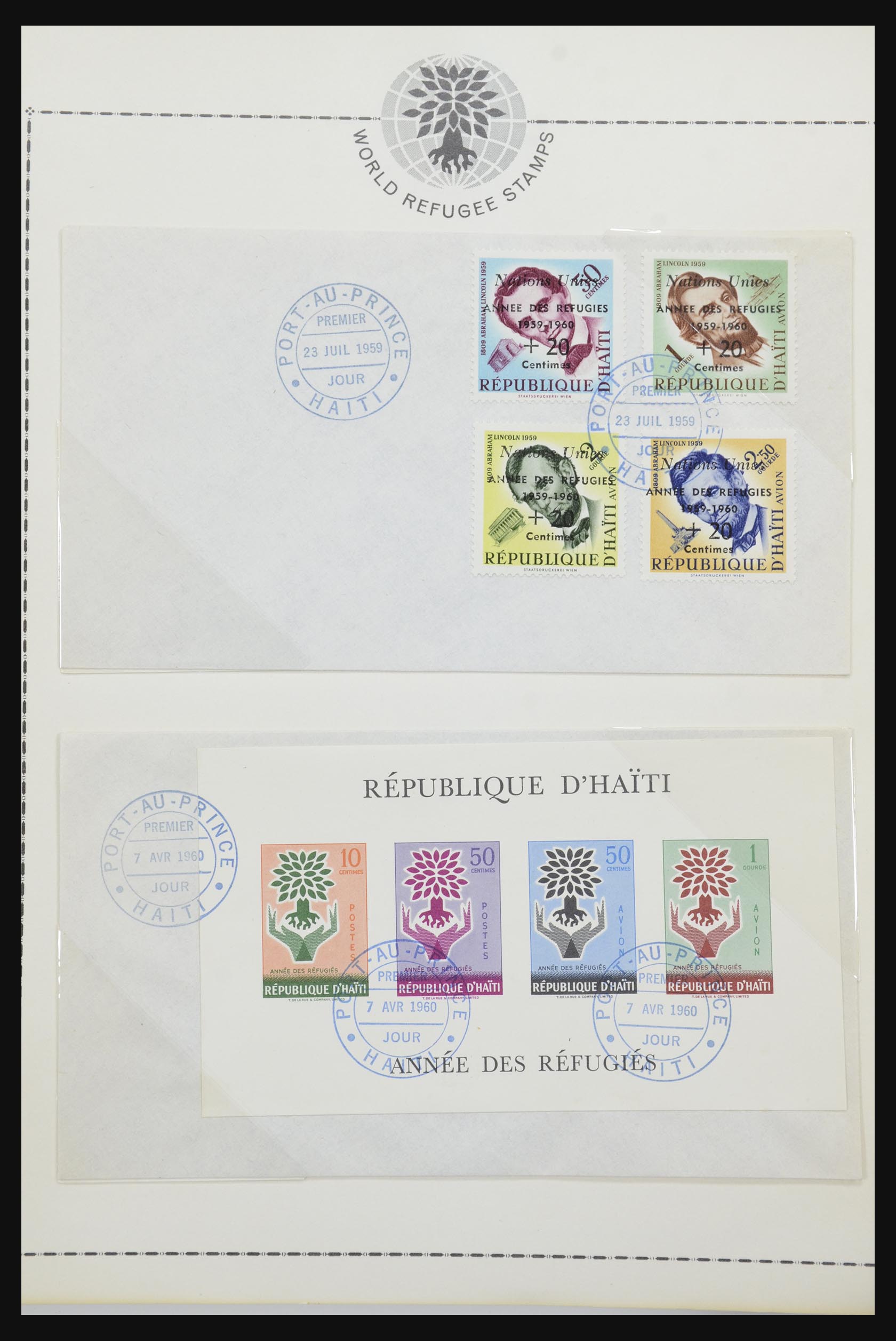 31921 046 - 31921 Thematics on cover 1934-1996.