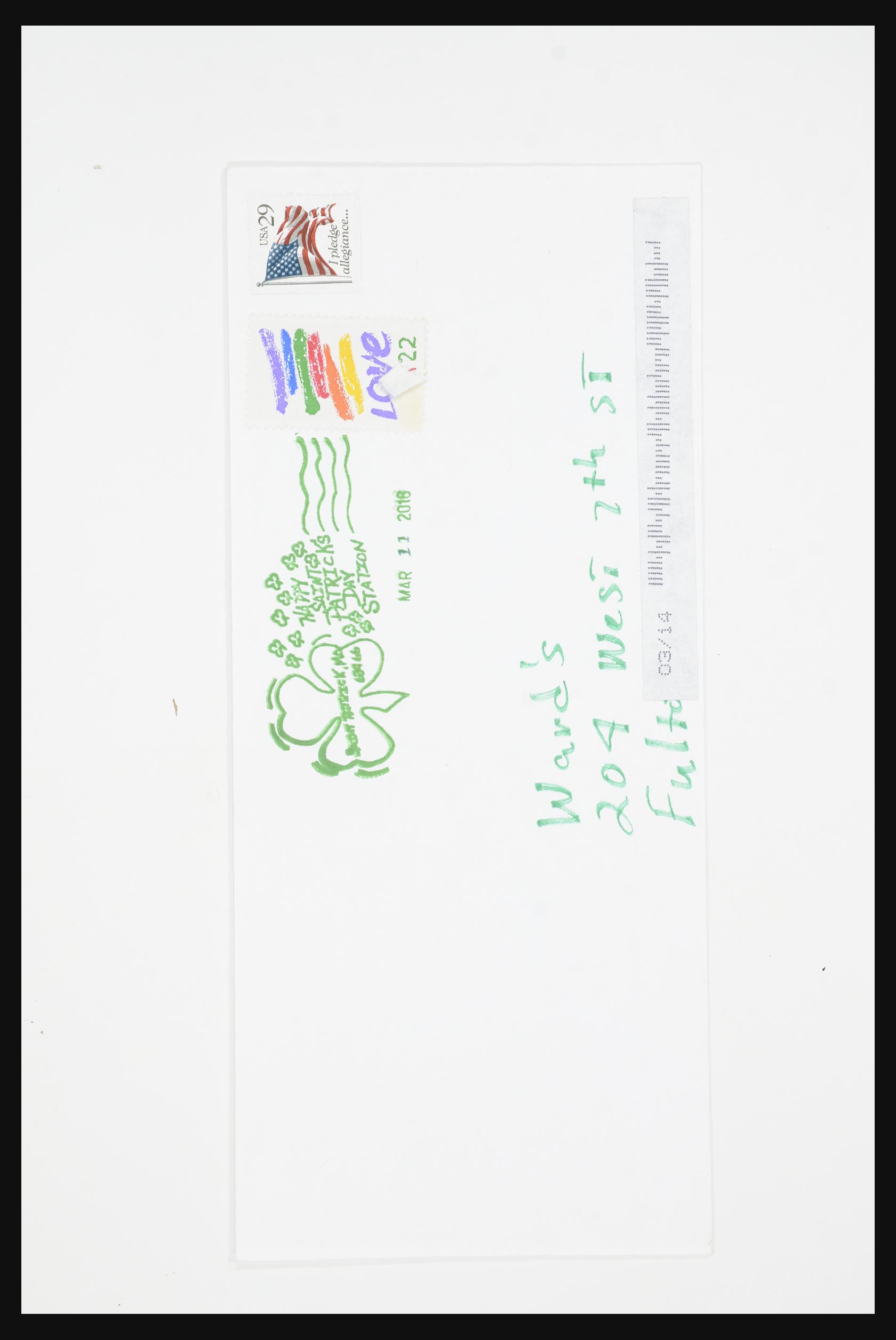 31921 289 - 31921 Diverse motieven op brief 1934-1996.