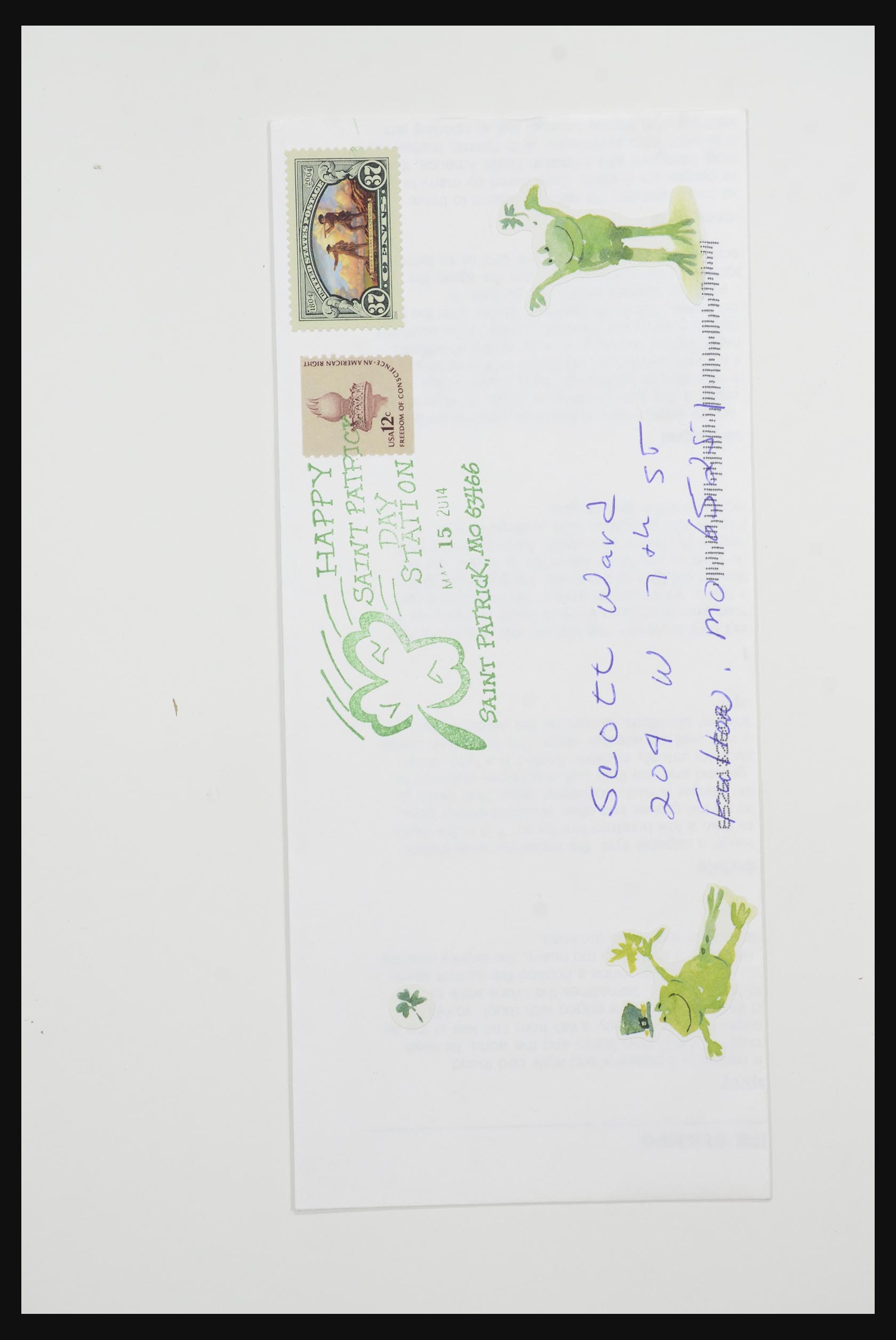 31921 298 - 31921 Diverse motieven op brief 1934-1996.