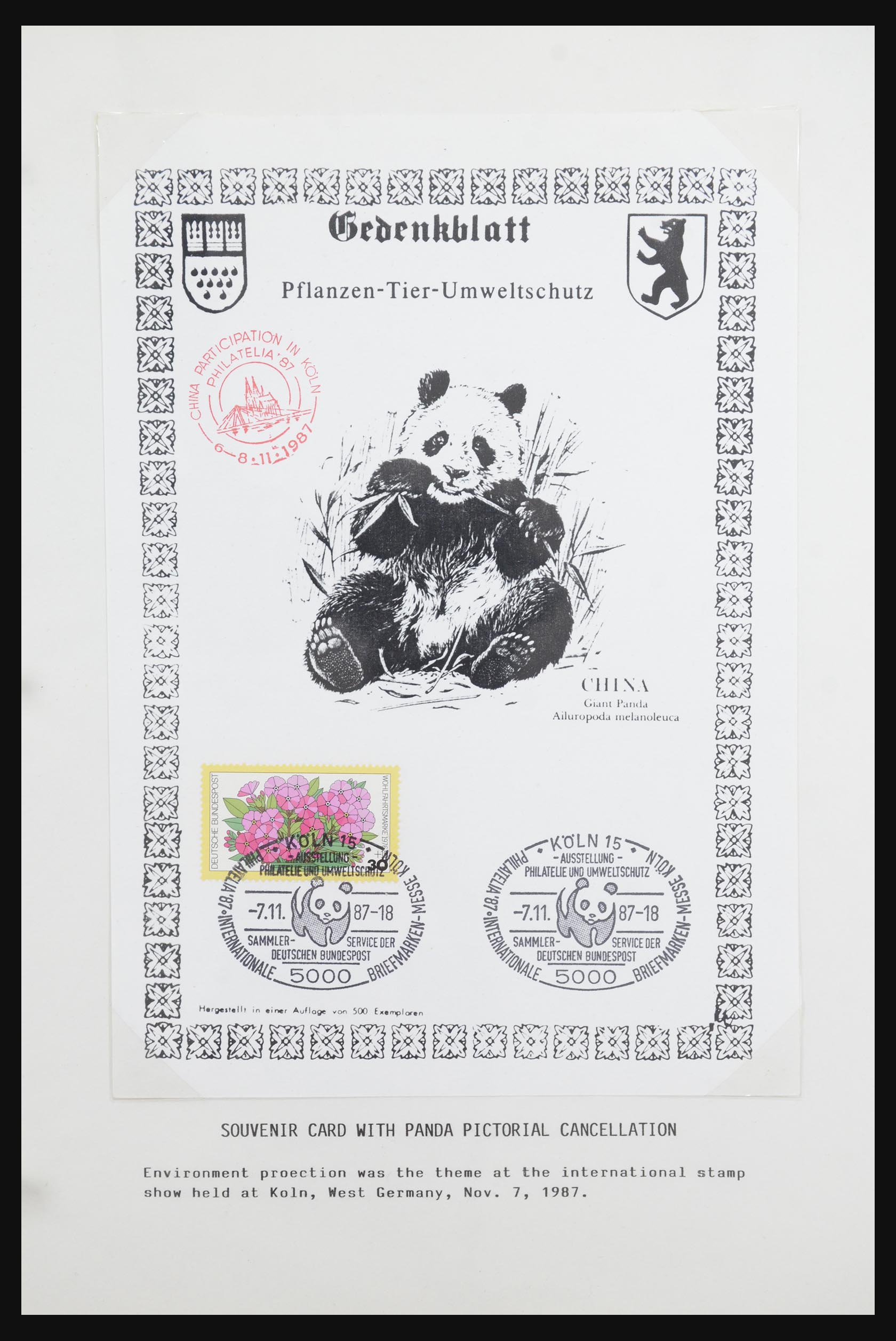 31922 025 - 31922 Thematic giant panda's 1937-1989.