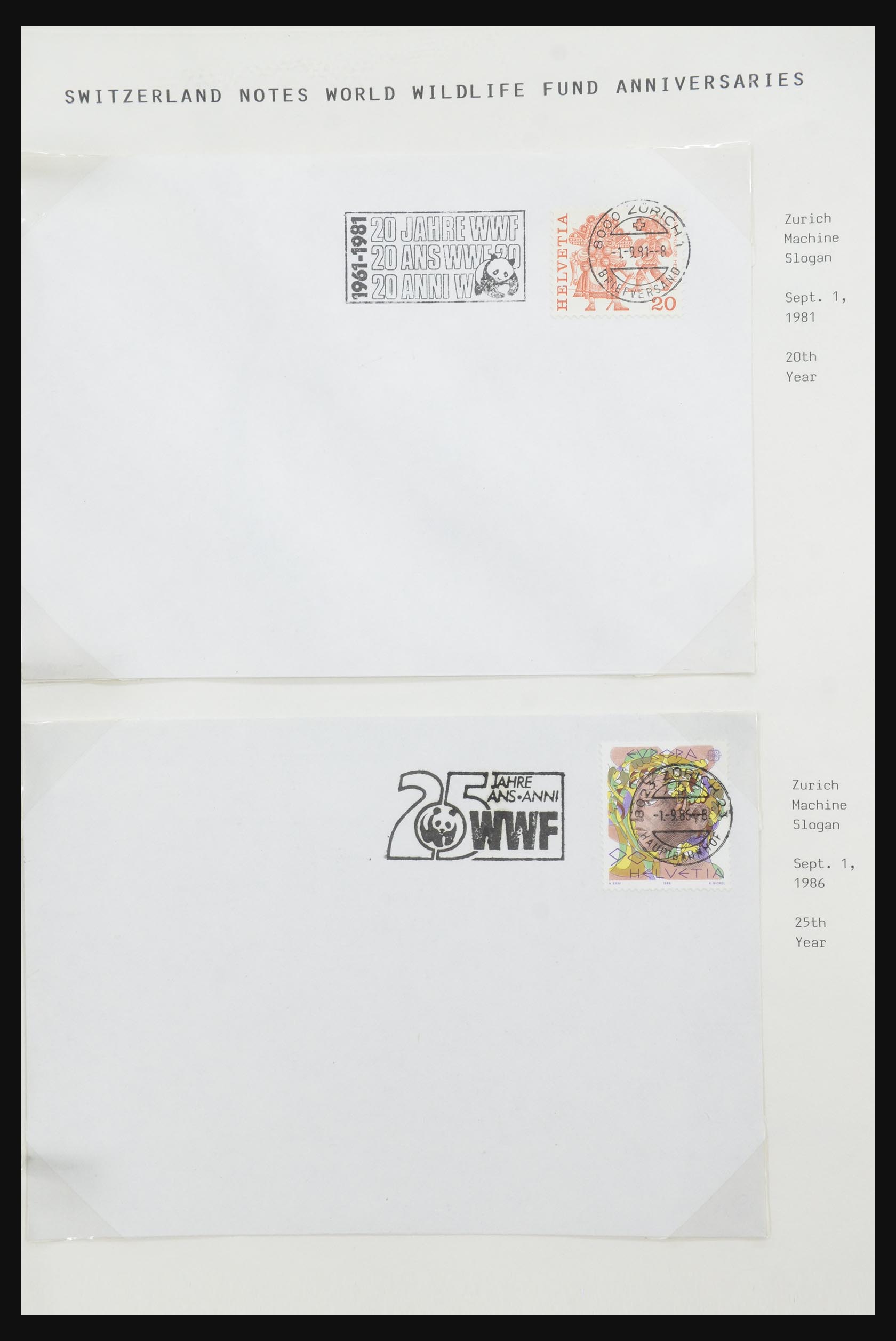 31922 093 - 31922 Motief panda's 1937-1989.