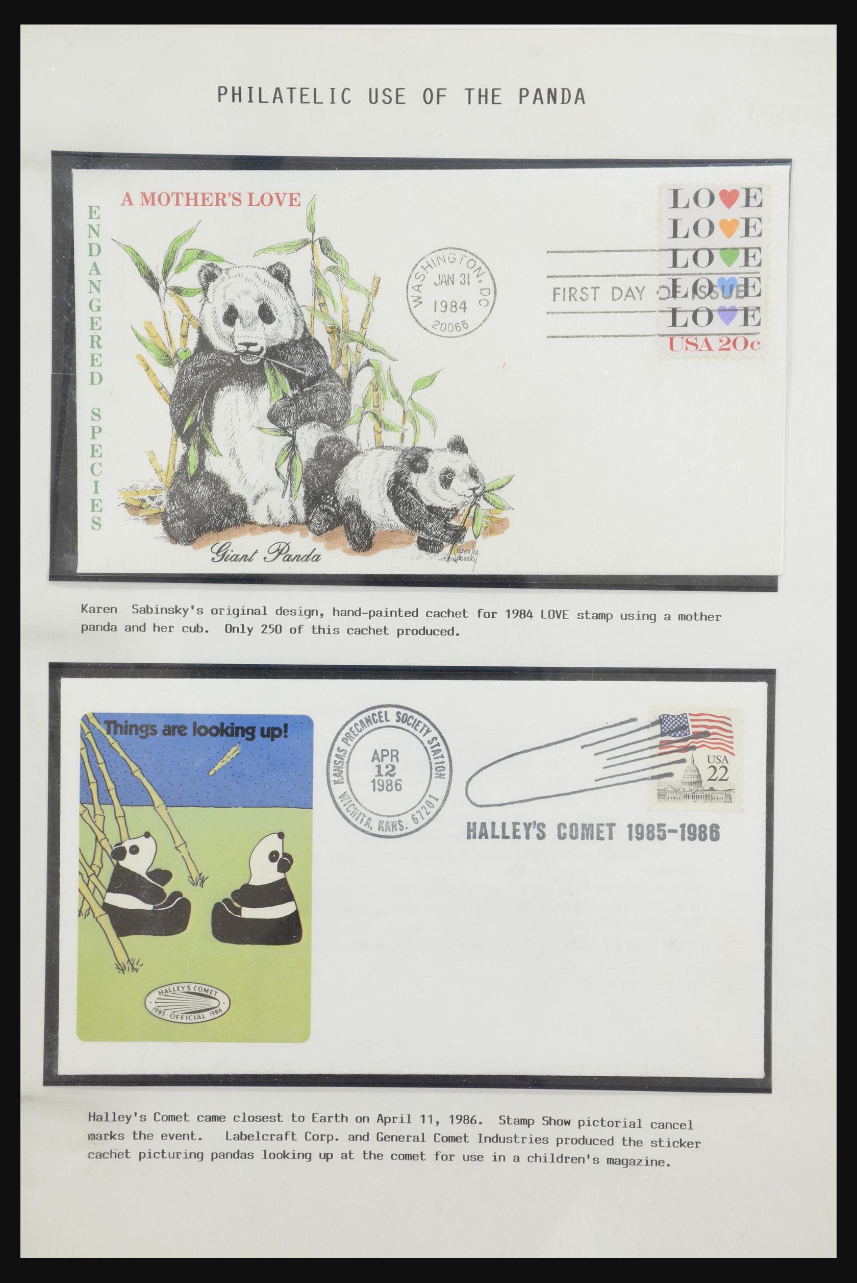31922 094 - 31922 Thematic giant panda's 1937-1989.