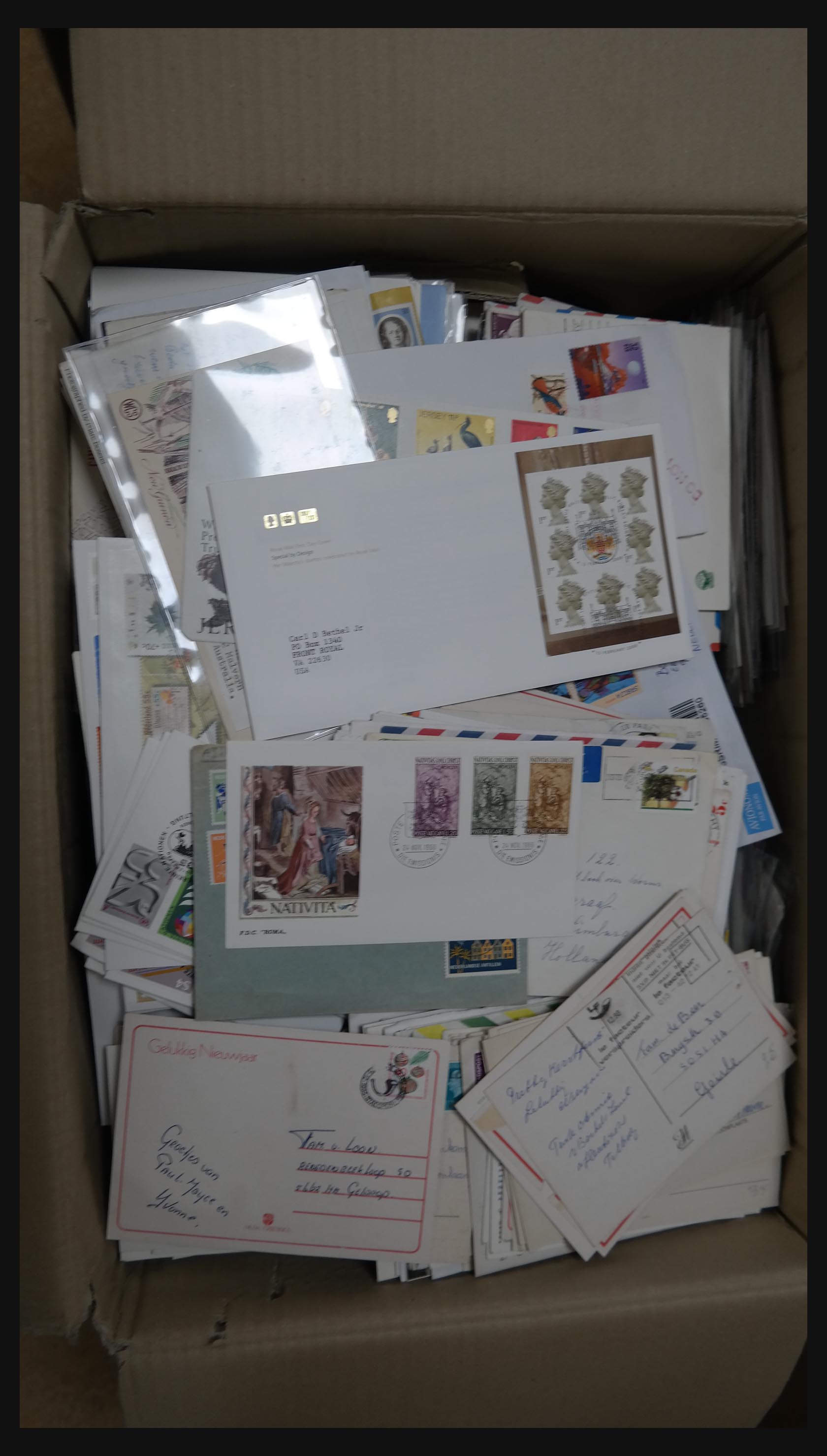 31939 006 - 31939 Nederland + wereld brieven/fdc's 1900-2015.
