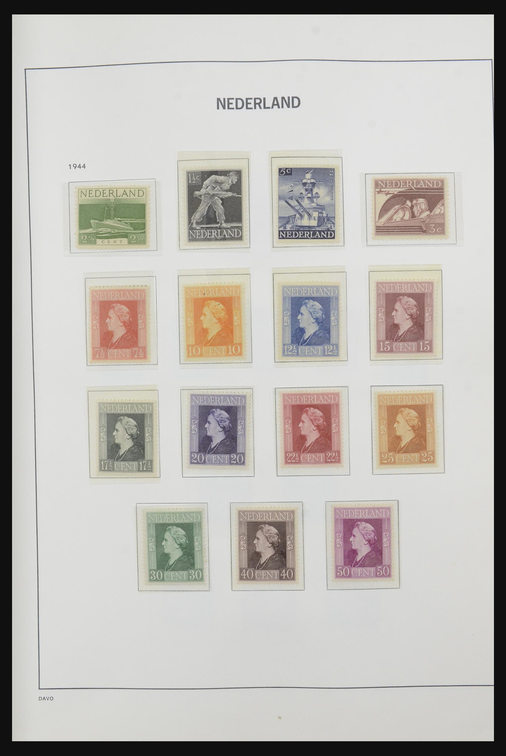 31944 009 - 31944 Netherlands 1937-1987.
