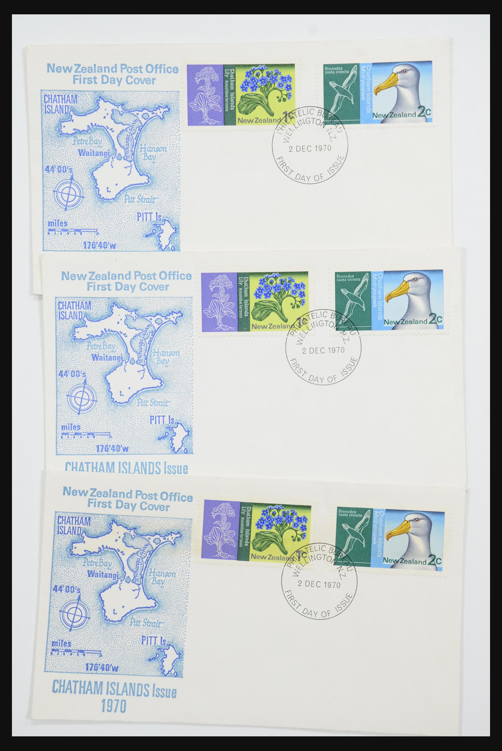 31951 033 - 31951 Nieuw Zeeland FDC's ca. 1960-1970.