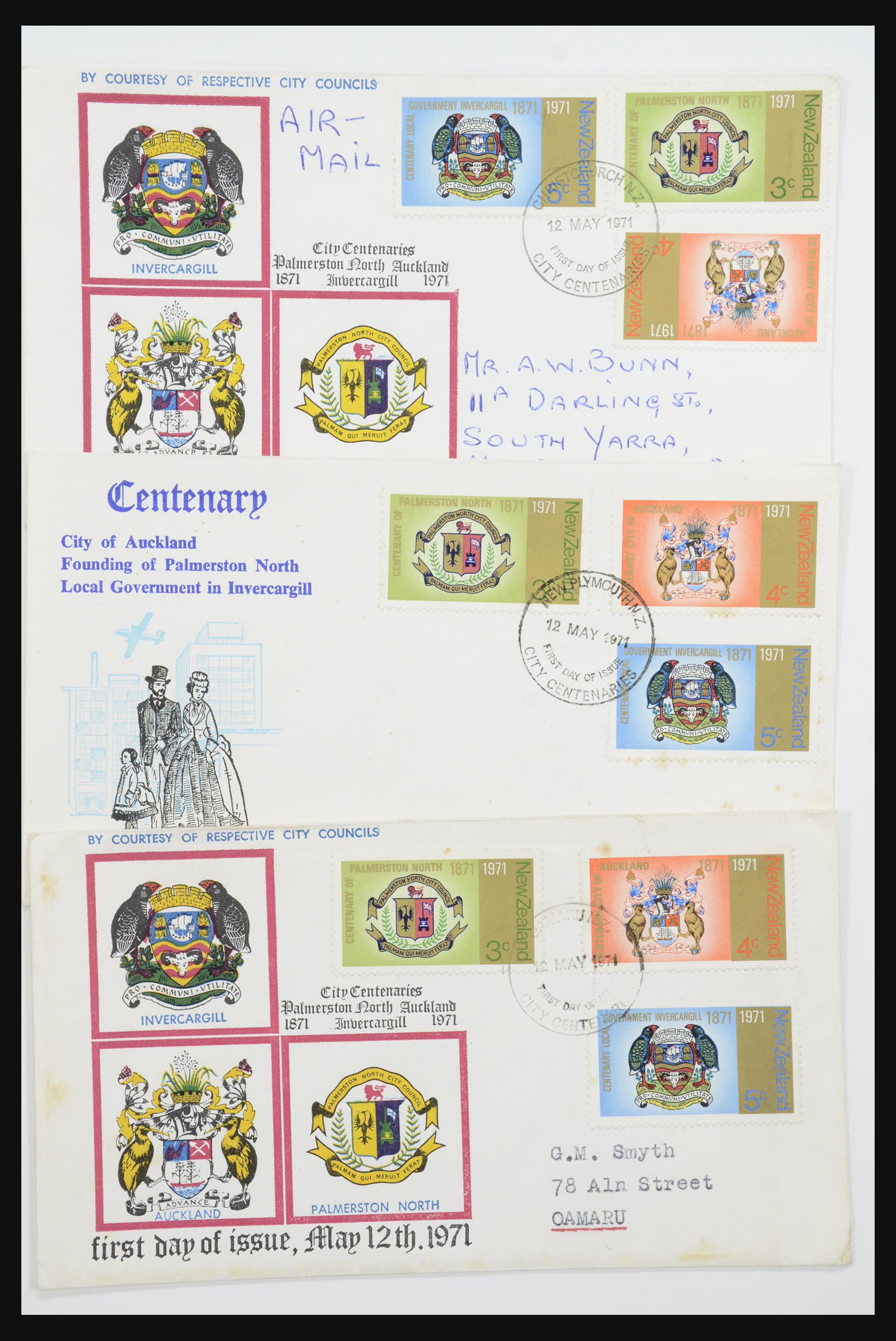 31951 042 - 31951 New Zealand FDC's ca. 1960-1970.