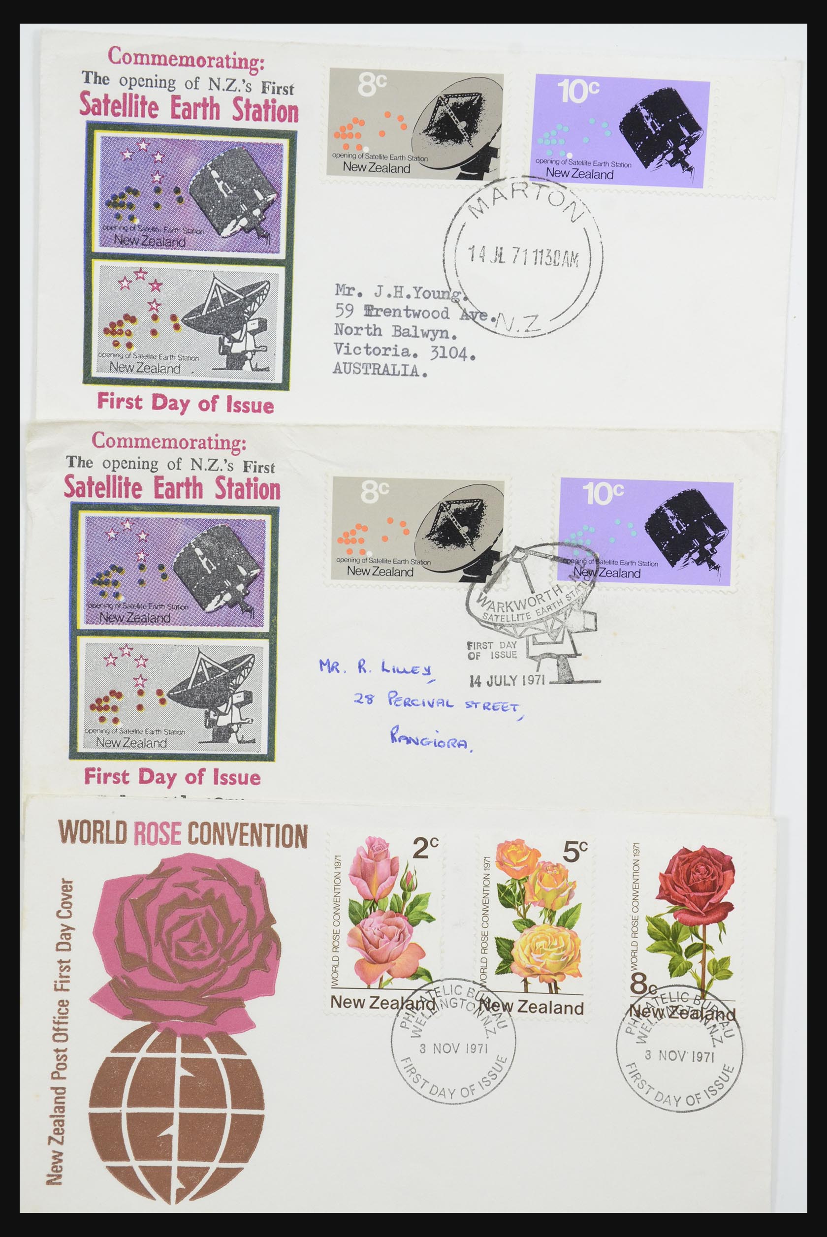 31951 048 - 31951 New Zealand FDC's ca. 1960-1970.