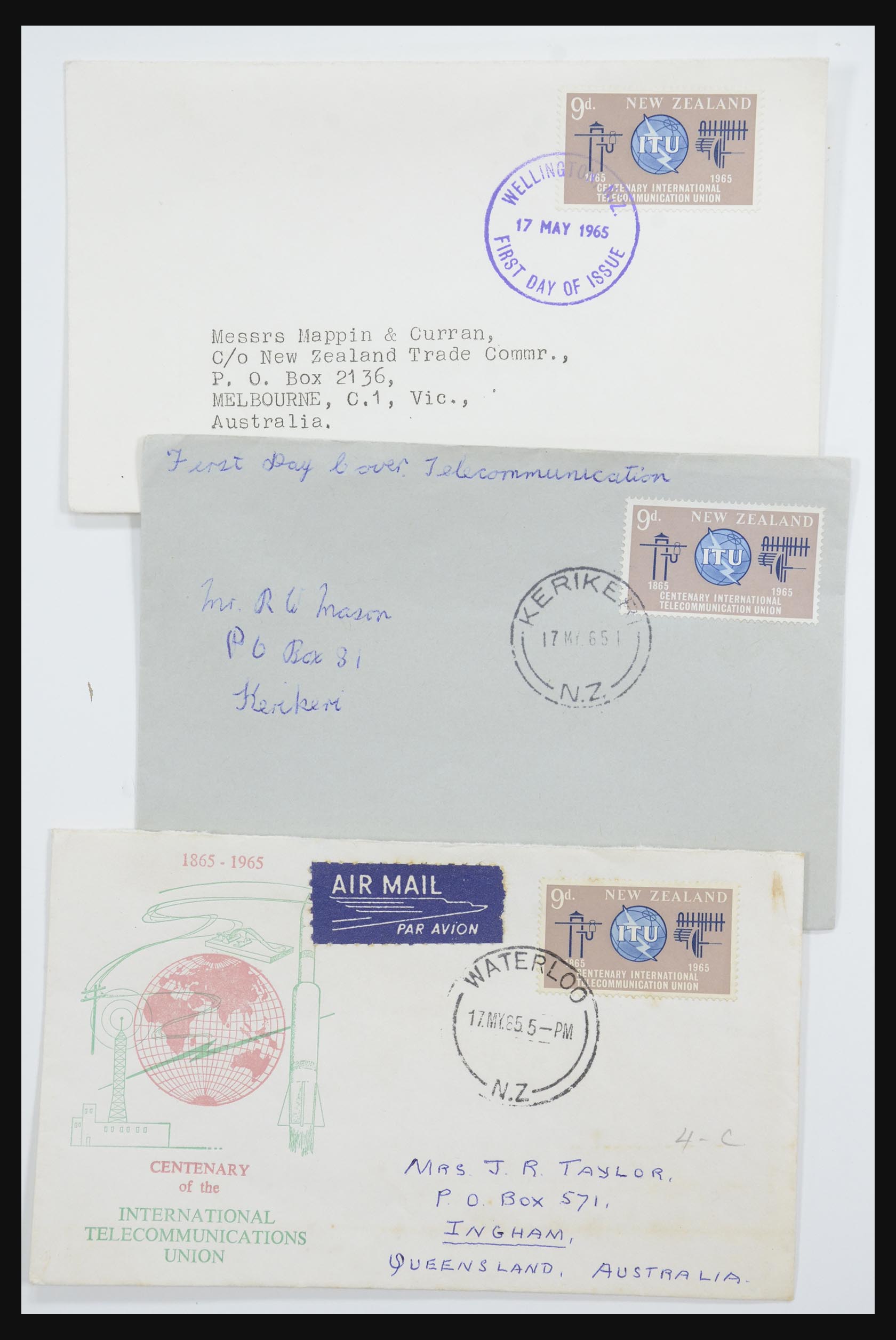 31951 076 - 31951 New Zealand FDC's ca. 1960-1970.