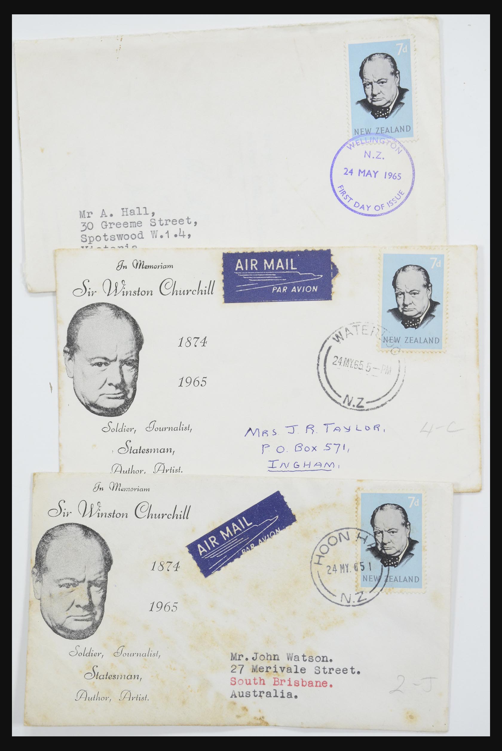 31951 079 - 31951 New Zealand FDC's ca. 1960-1970.