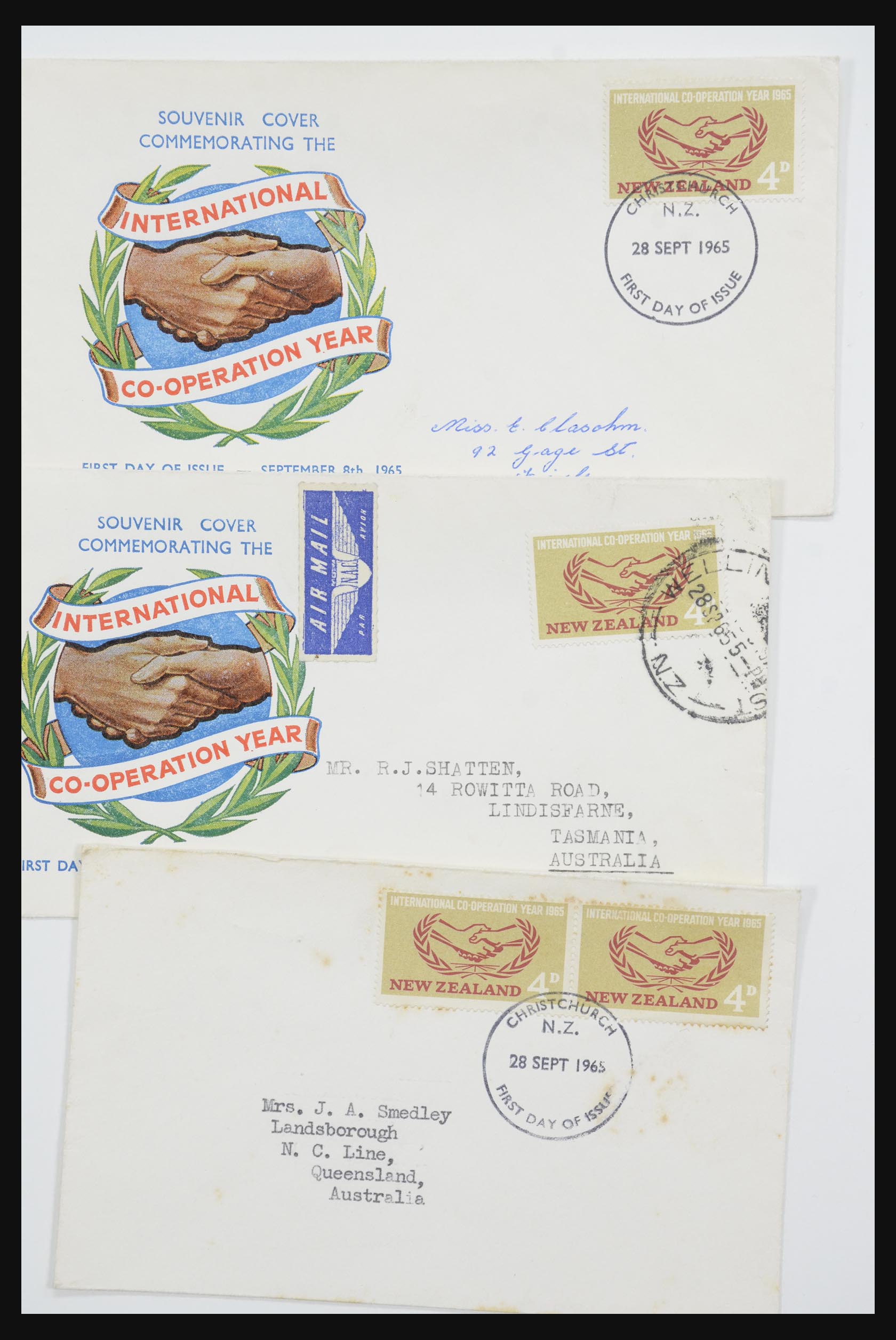 31951 088 - 31951 New Zealand FDC's ca. 1960-1970.