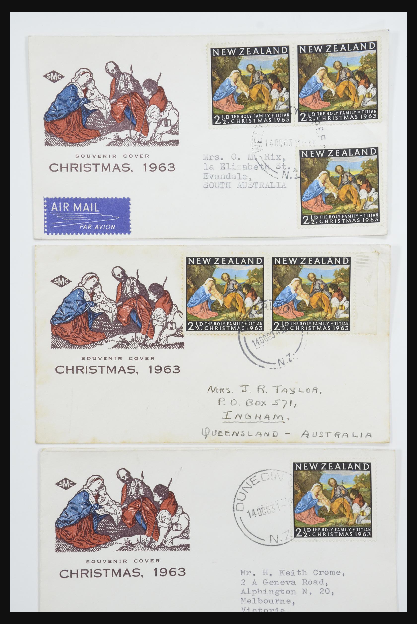 31951 403 - 31951 New Zealand FDC's ca. 1960-1970.