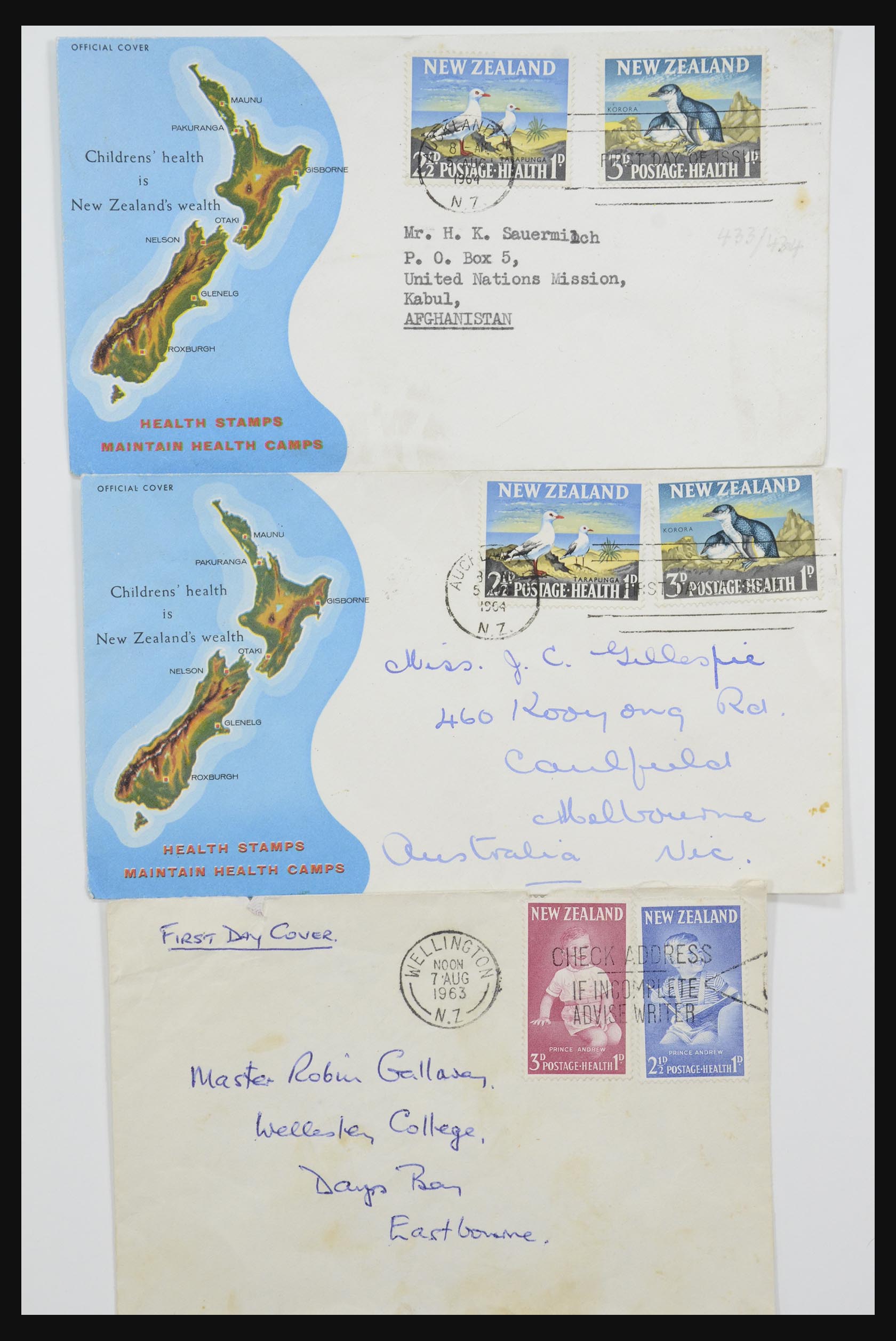 31951 414 - 31951 New Zealand FDC's ca. 1960-1970.