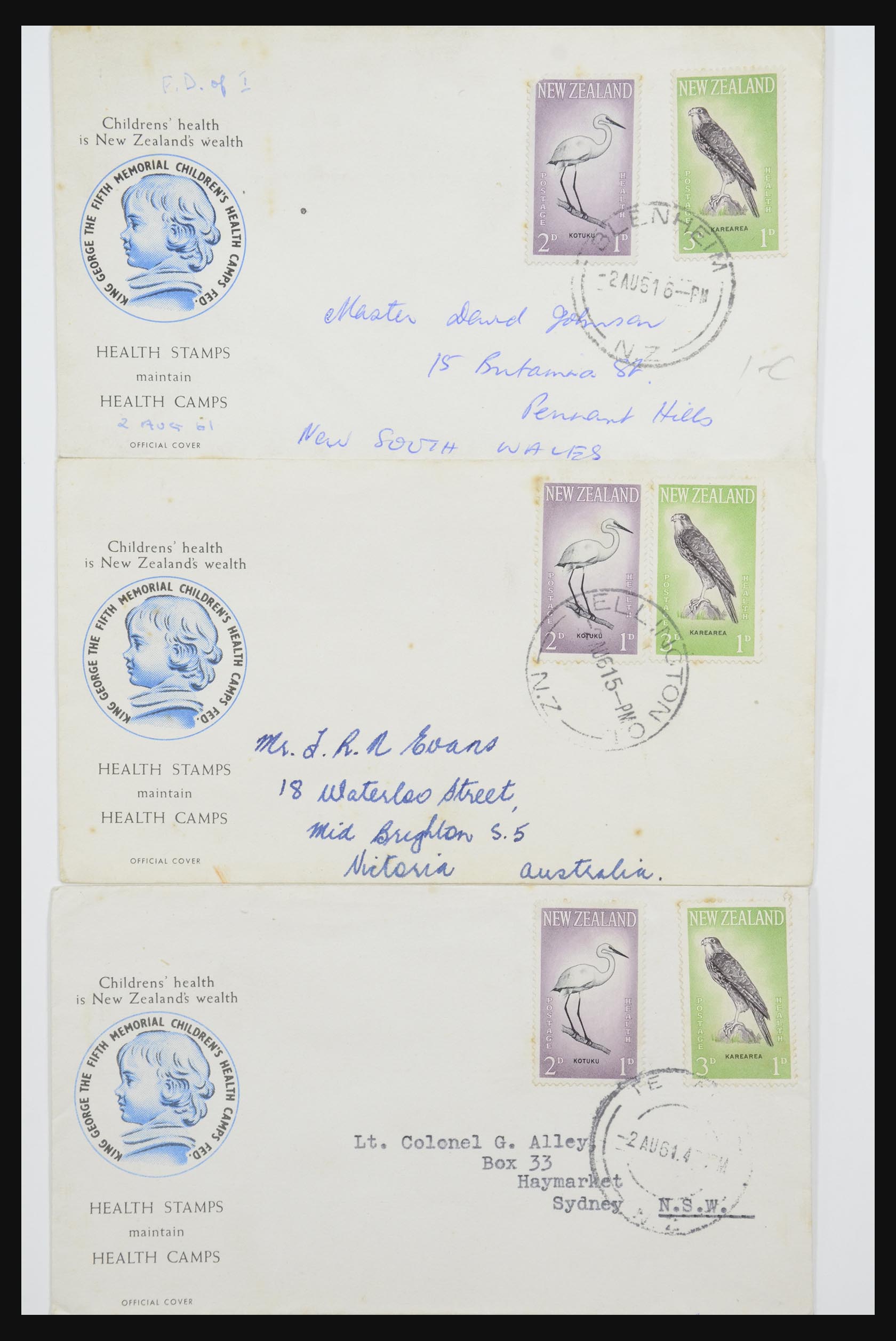 31951 423 - 31951 New Zealand FDC's ca. 1960-1970.