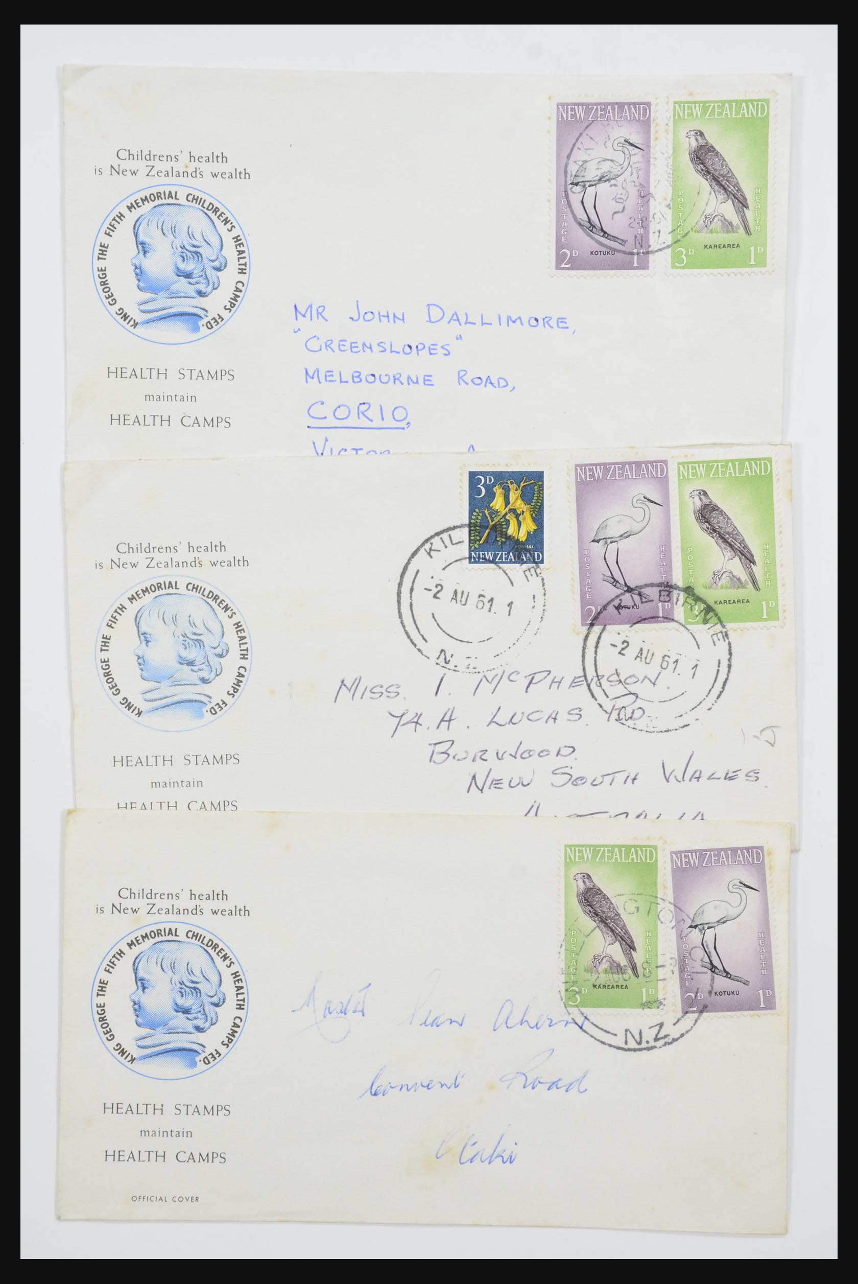 31951 425 - 31951 New Zealand FDC's ca. 1960-1970.