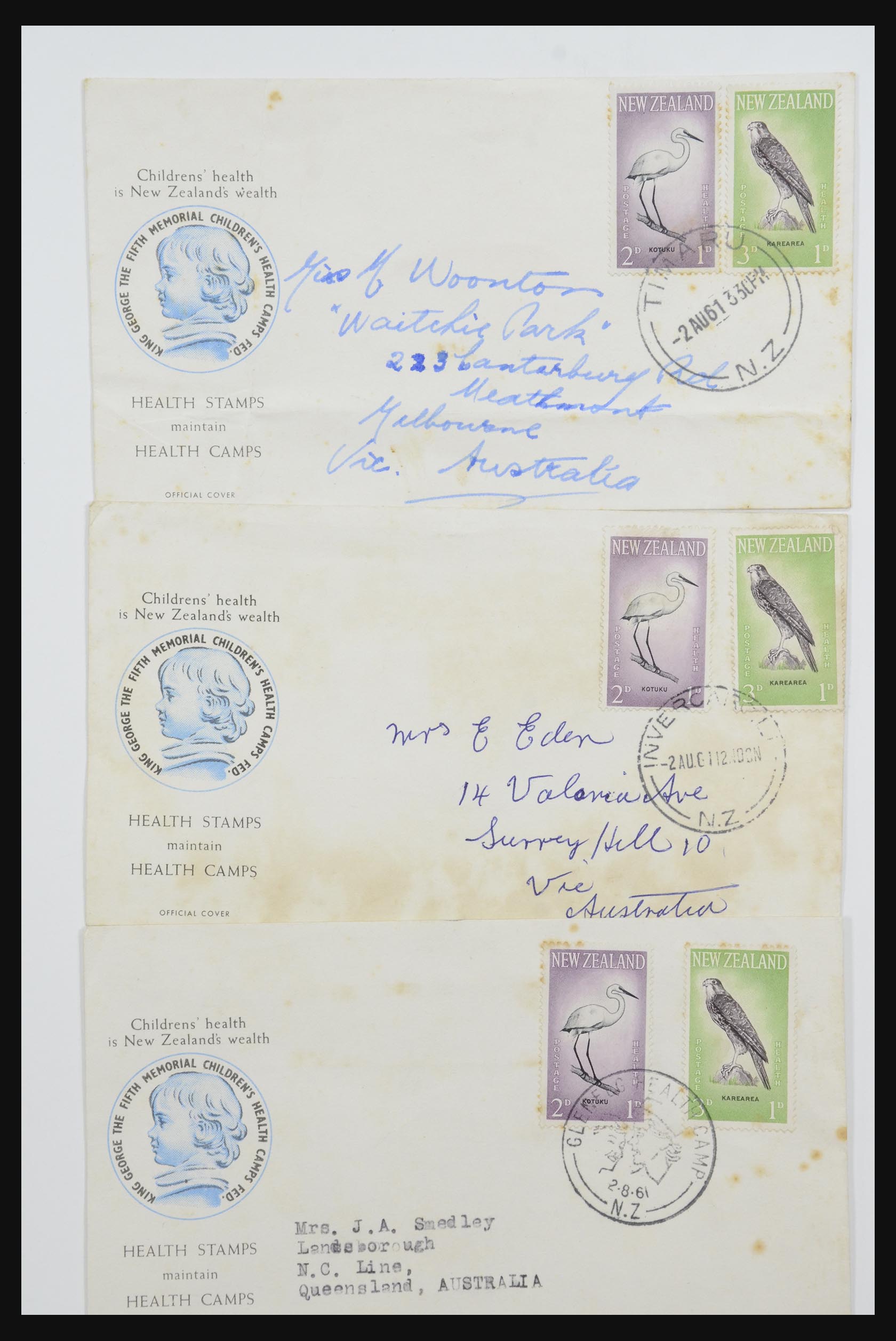 31951 427 - 31951 New Zealand FDC's ca. 1960-1970.