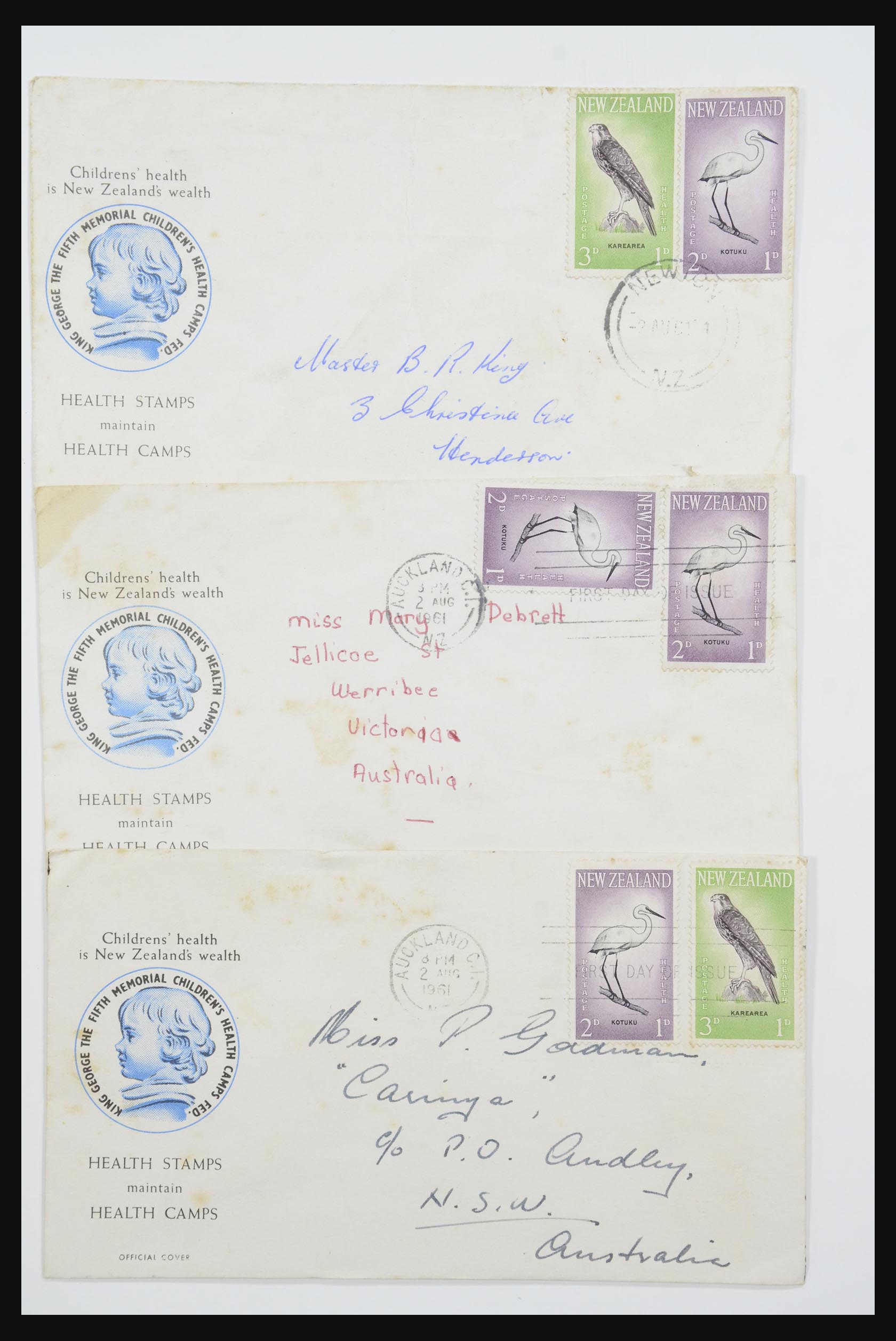 31951 428 - 31951 New Zealand FDC's ca. 1960-1970.