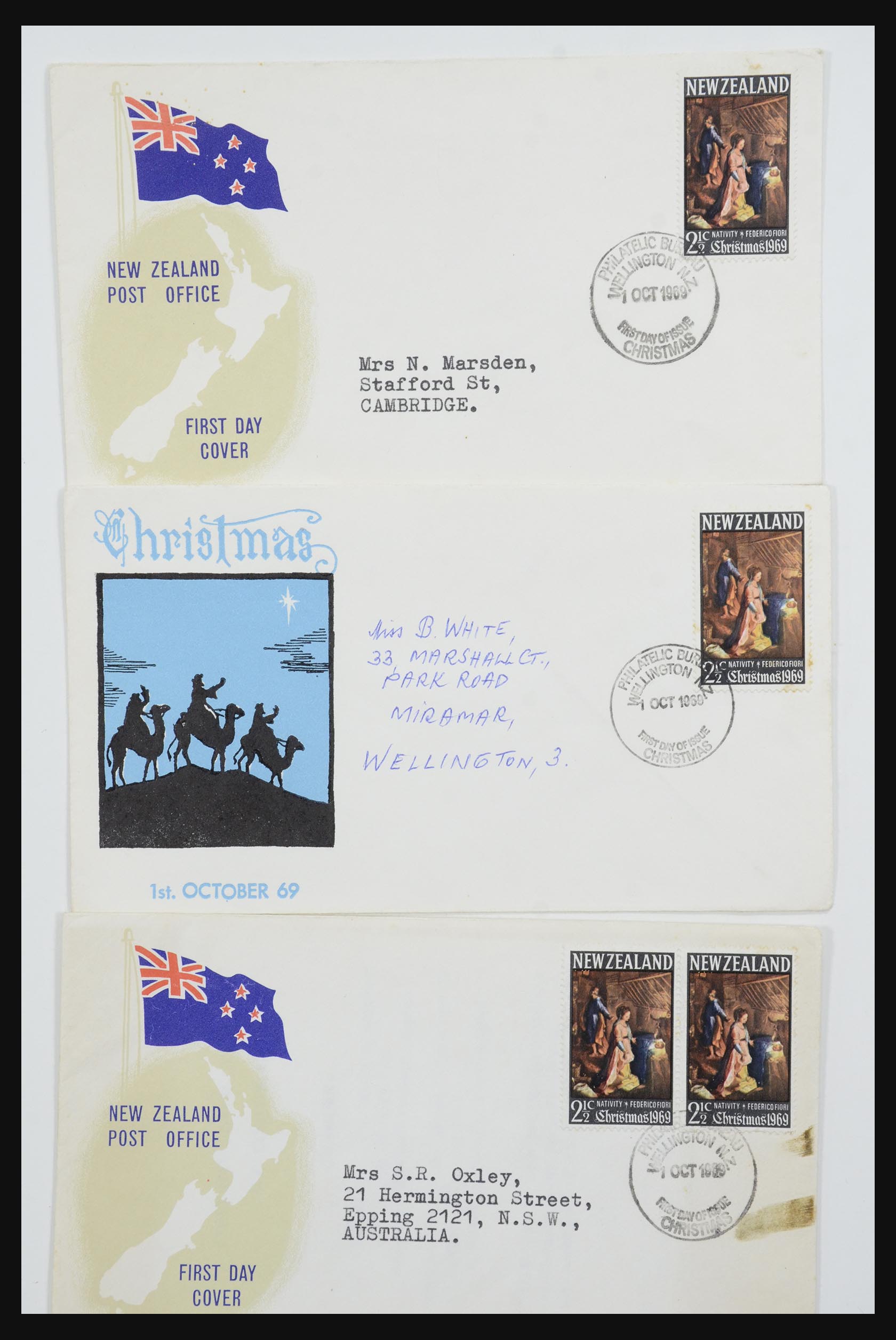31951 436 - 31951 New Zealand FDC's ca. 1960-1970.