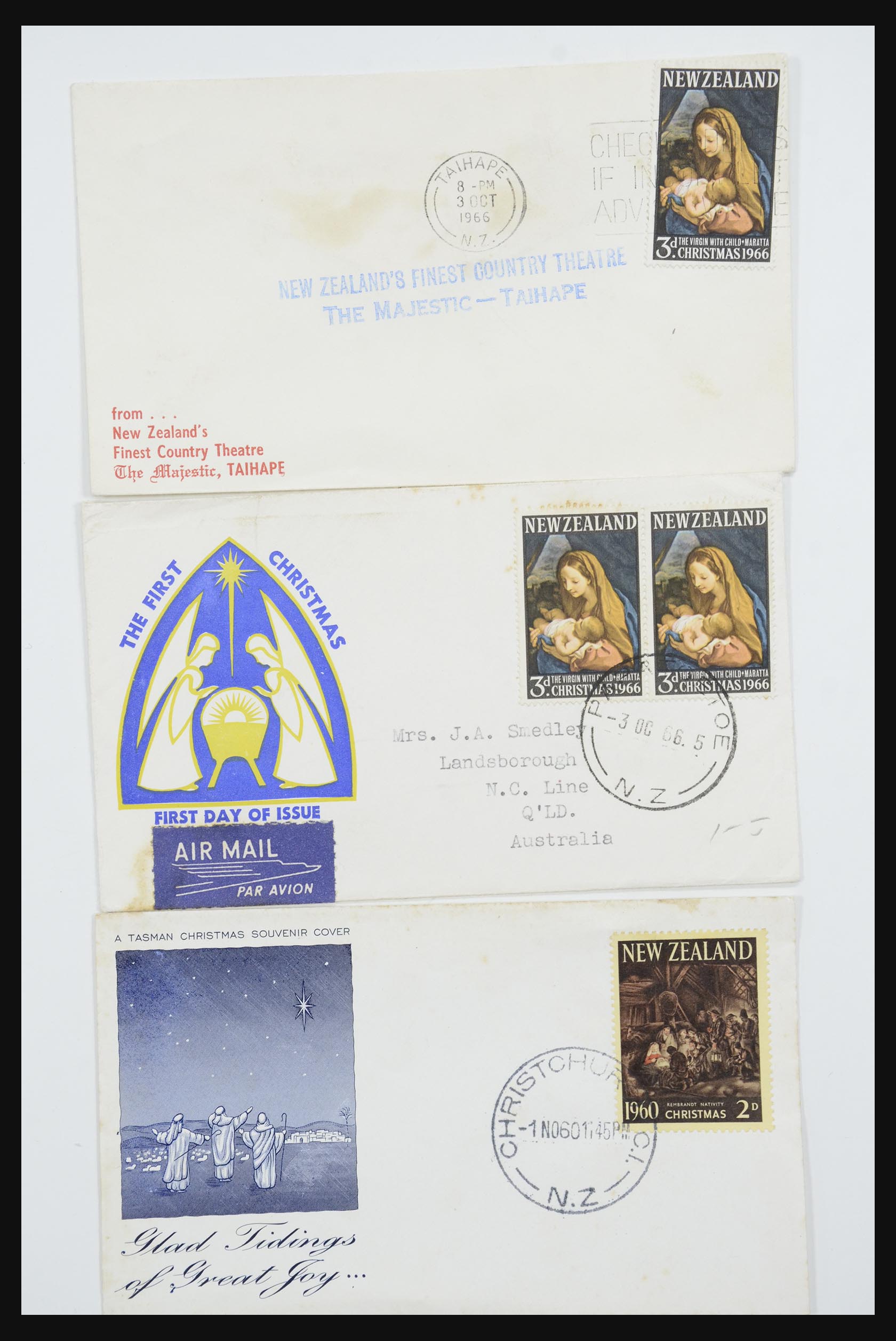 31951 444 - 31951 New Zealand FDC's ca. 1960-1970.