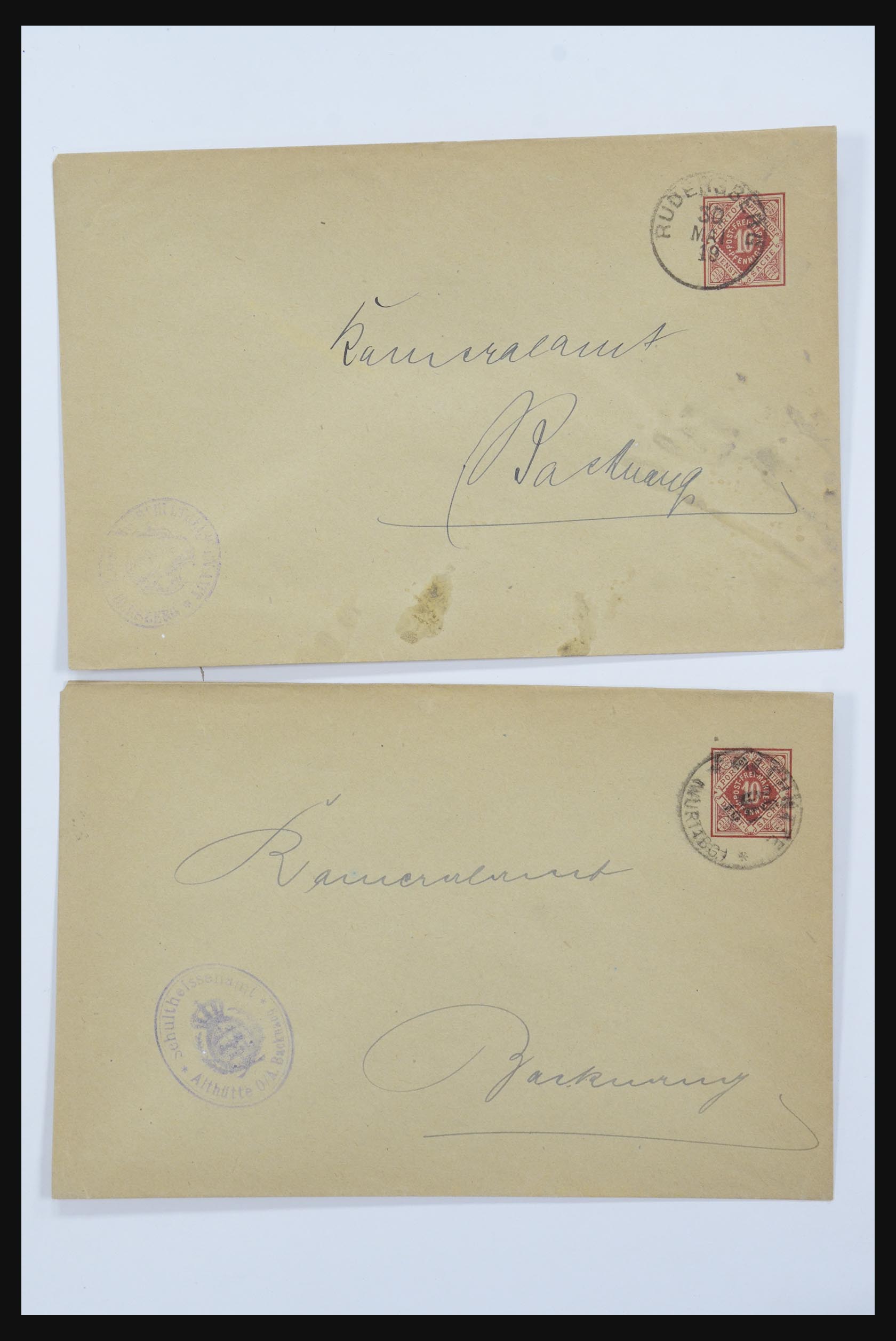 31952 018 - 31952 German Reich cards.