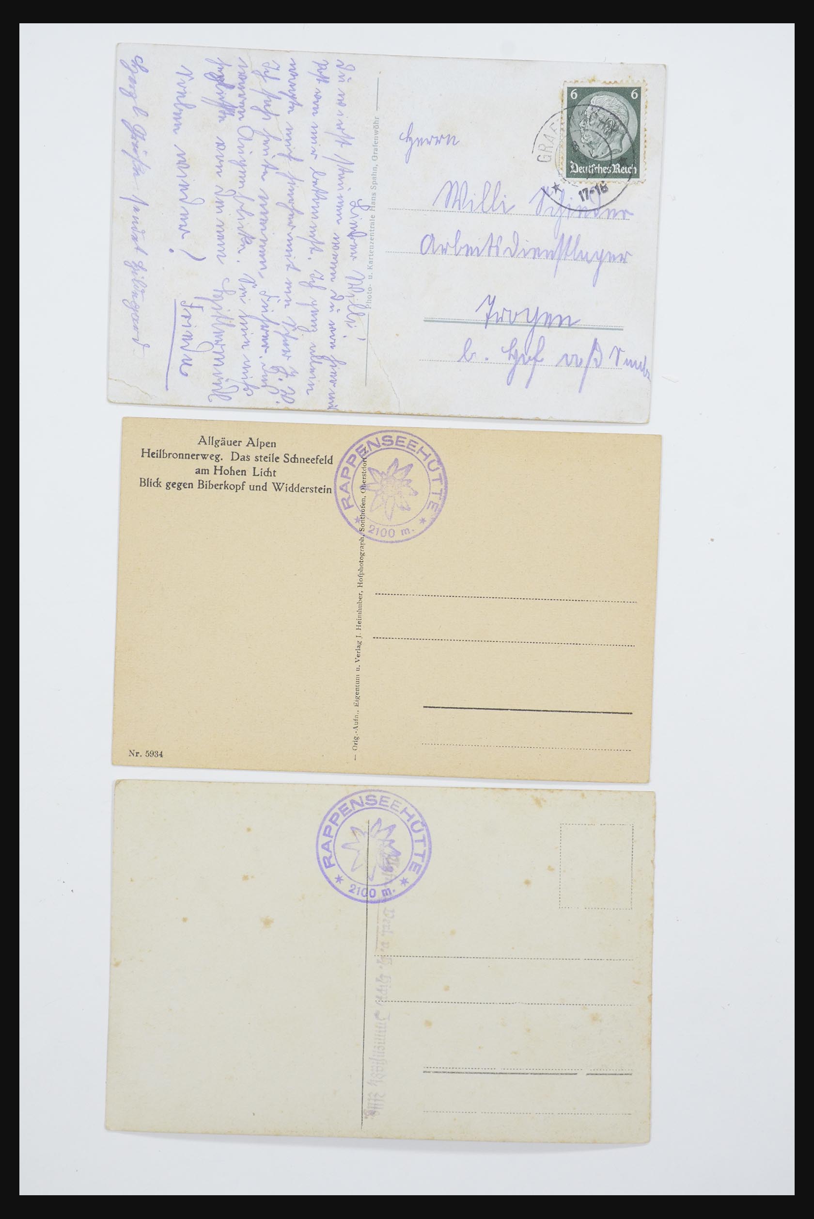 31952 069 - 31952 German Reich cards.