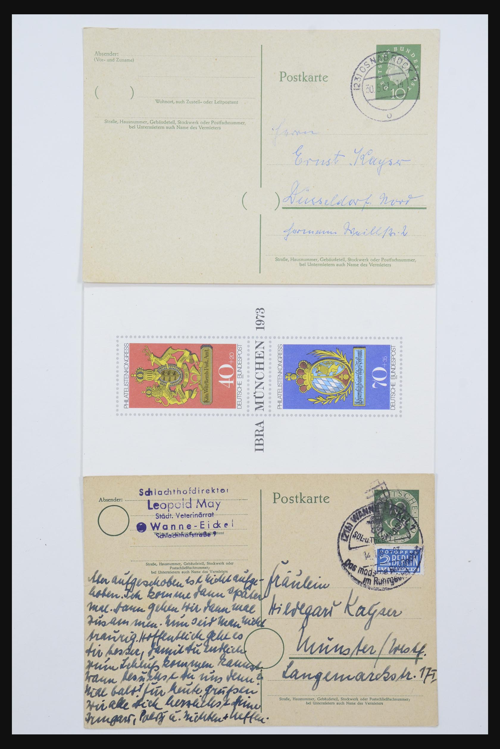 31952 076 - 31952 German Reich cards.