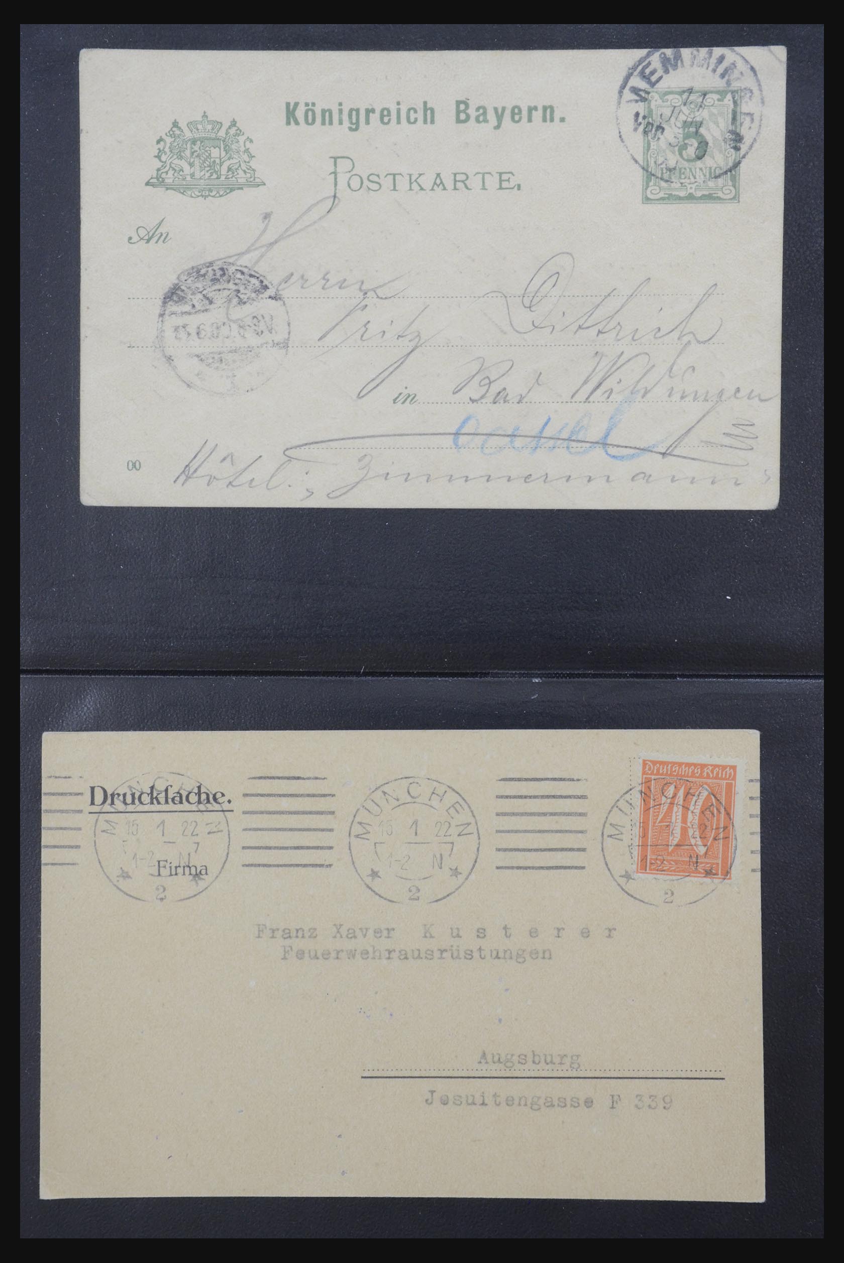 31952 432 - 31952 German Reich cards.