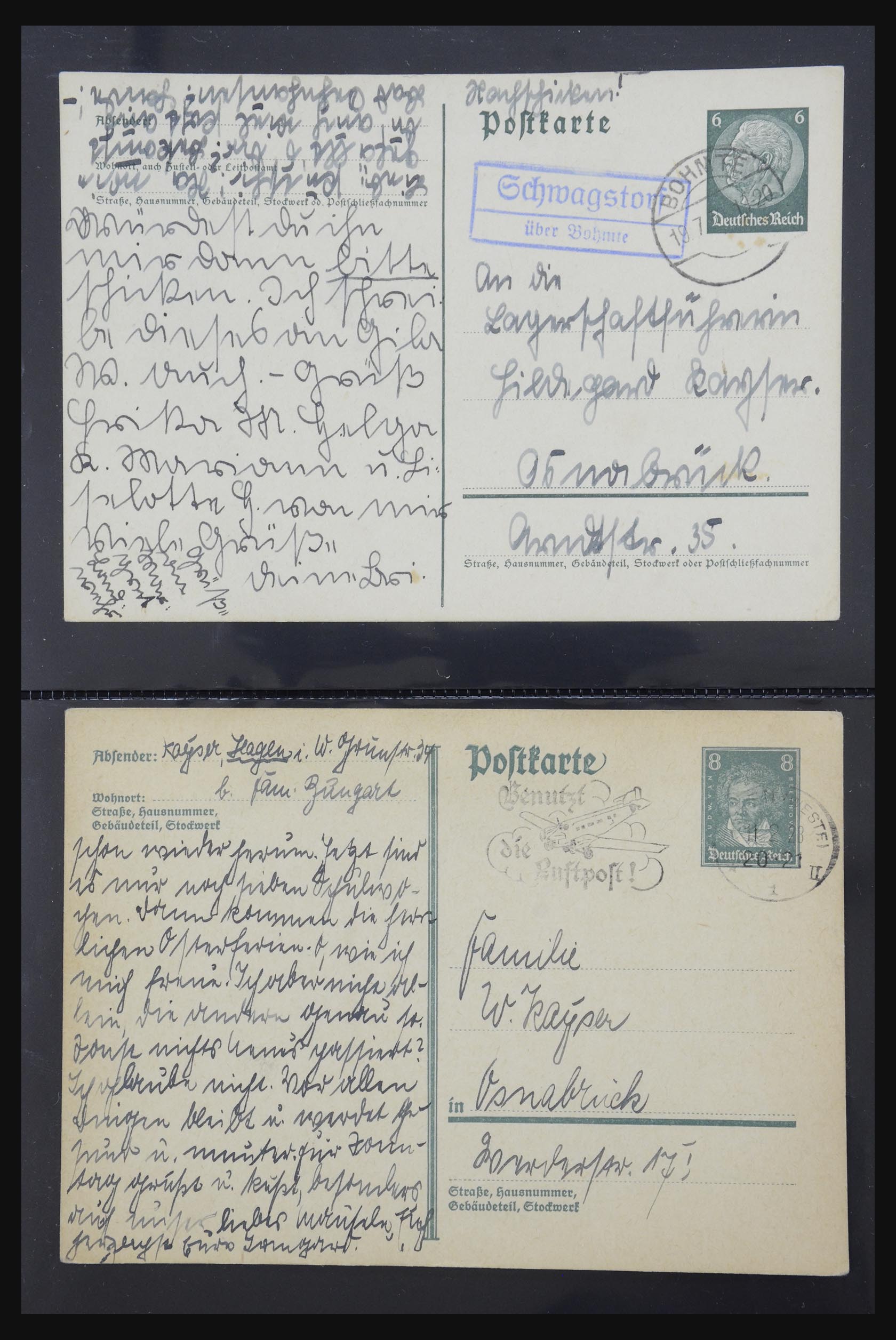 31952 441 - 31952 German Reich cards.